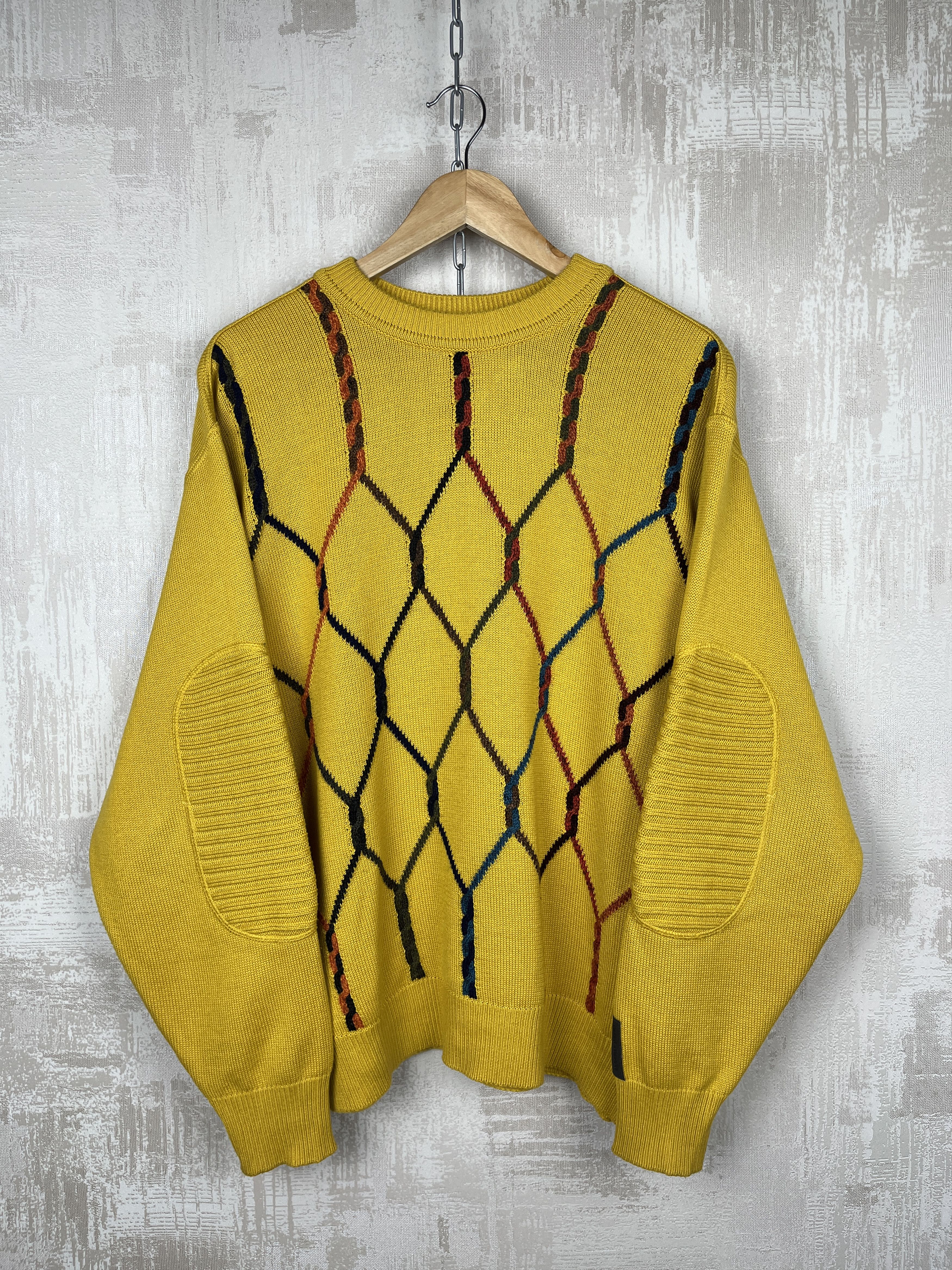 Carlo Colucci Vintage Carlo Colucci Crew Neck Sweater Cotton Blend Size US L / EU 52-54 / 3 - 9 Thumbnail