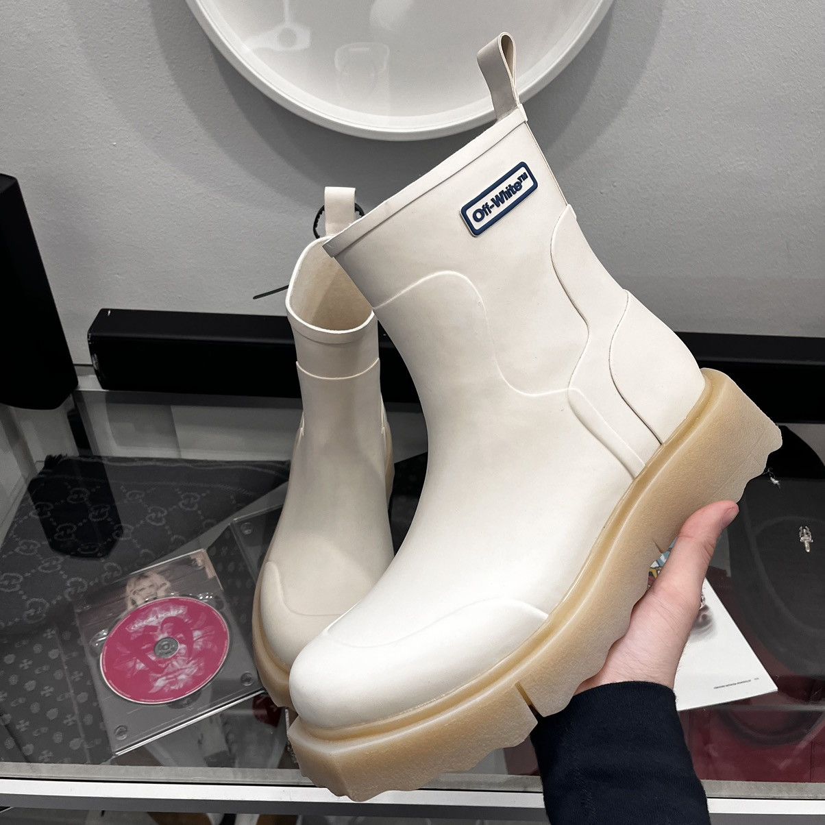 Off-White Off White Rain Boots Size US 13 / EU 46 - 1 Thumbnail