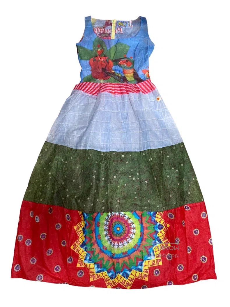Walter Van Beirendonck walter van beirendonck Parrot print dress Size L / US 10 / IT 46 - 1 Thumbnail