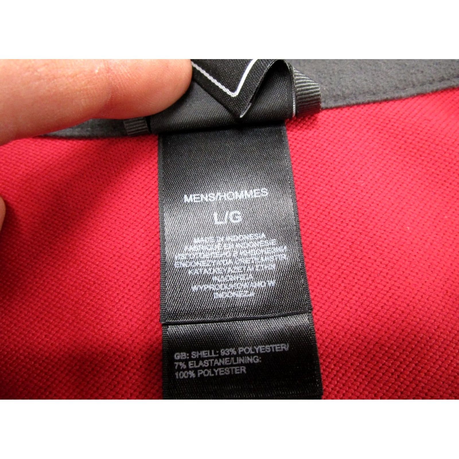 The North Face The North Face Mens Red Full Zip Flashdry Jacket Regular Size L Outdoors Zip Pockets Ski Winter Fall Size US L / EU 52-54 / 3 - 3 Thumbnail