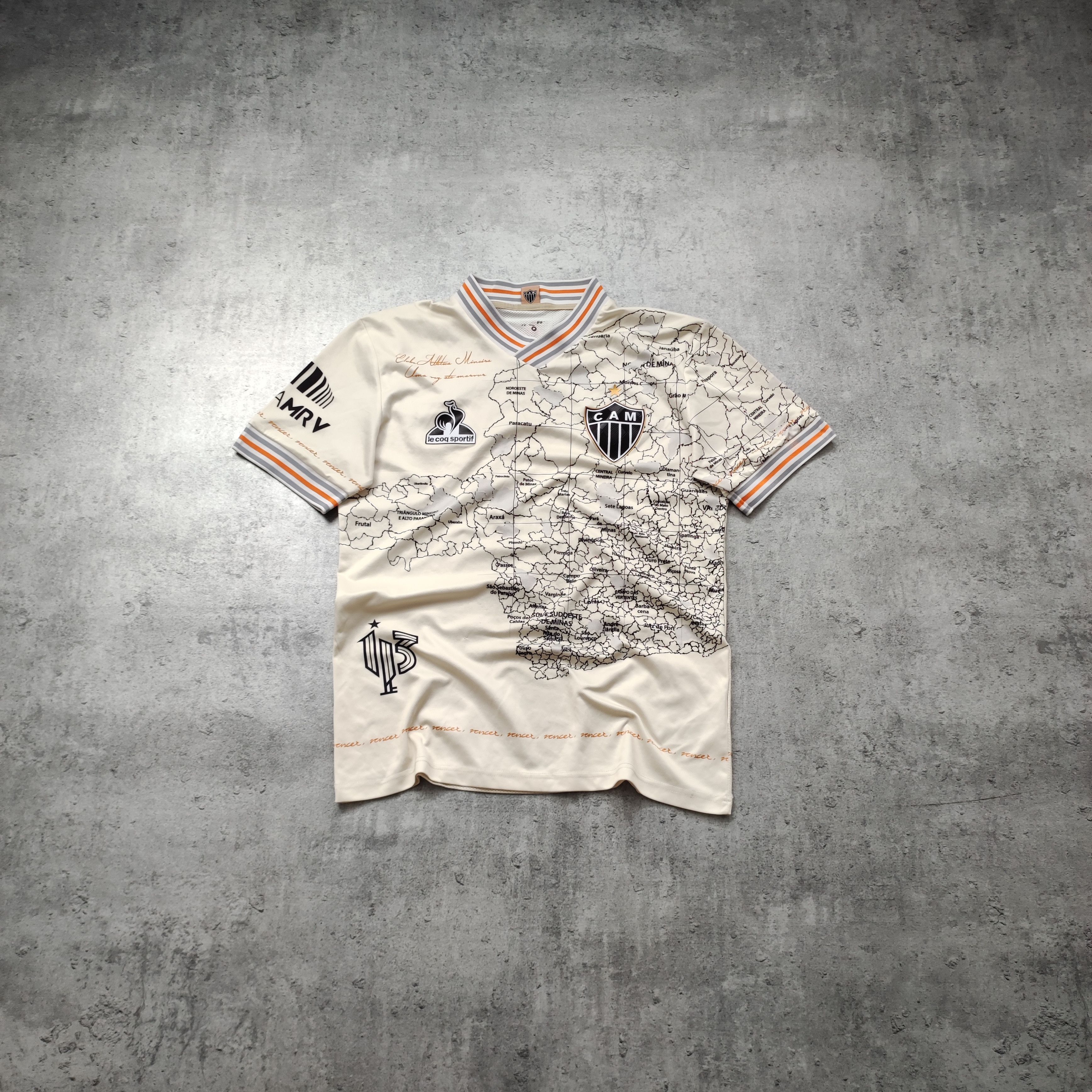Vintage RARE Limited Brazil Atletico Mineiro Le Coq Sportif Jersey Size US M / EU 48-50 / 2 - 1 Thumbnail