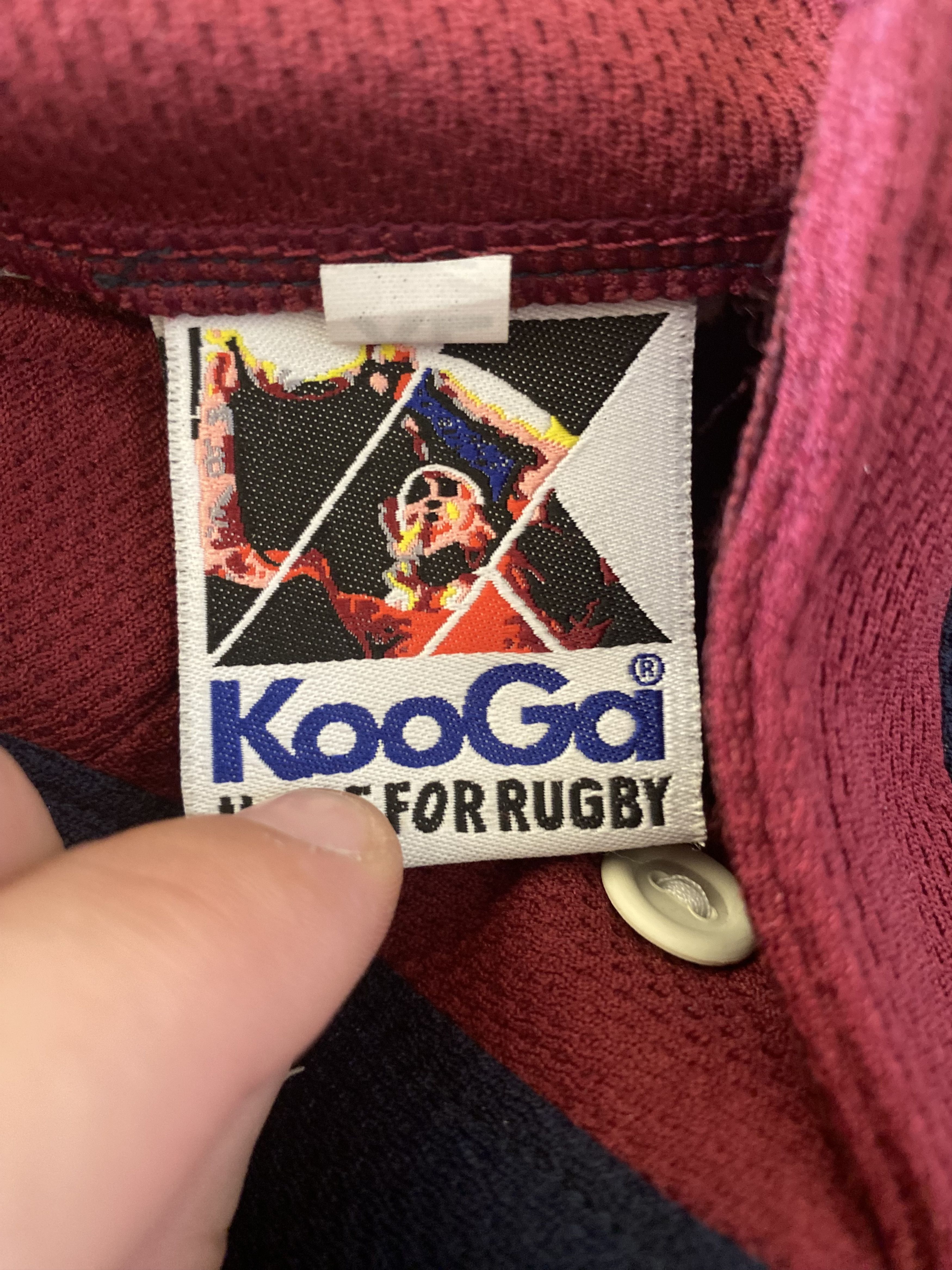 Other Vintage Rugby WOLVES WILMSLOW RUFC #6 - KooGa - XL - UNIQUE Size US XL / EU 56 / 4 - 6 Thumbnail