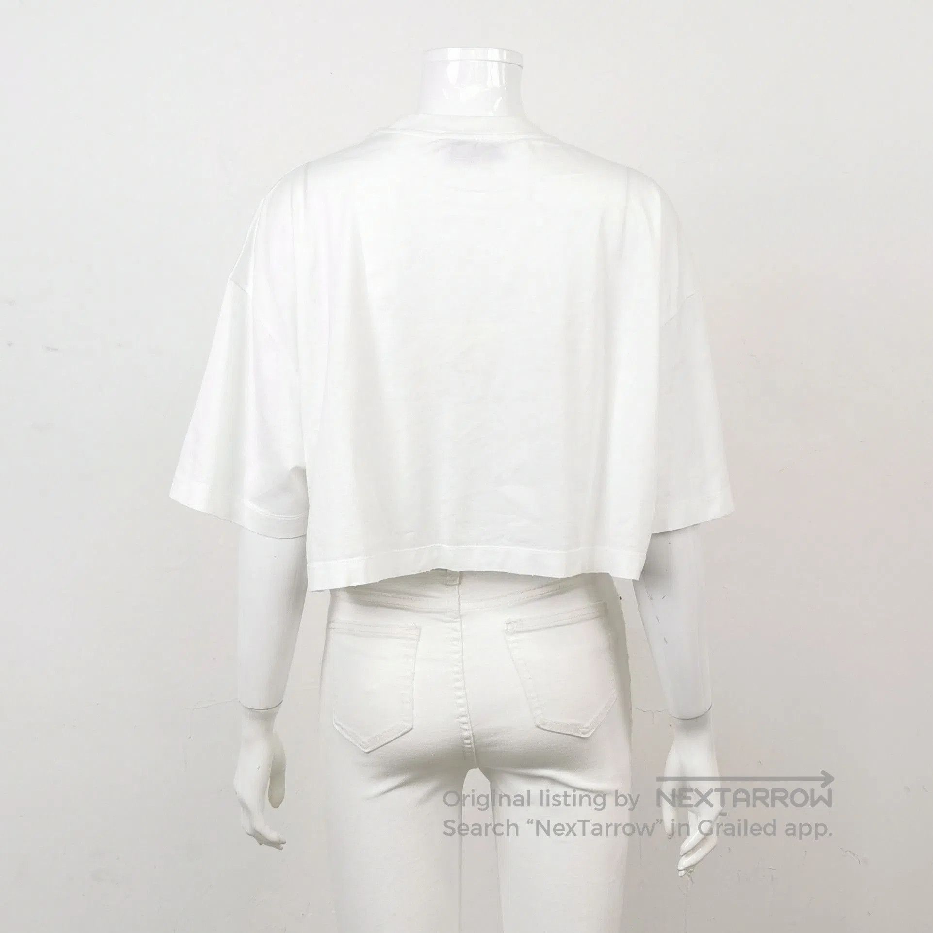 Prada Prada Cotton Logo Round Neck Short Sleeve T. Size M / US 6-8 / IT 42-44 - 2 Thumbnail