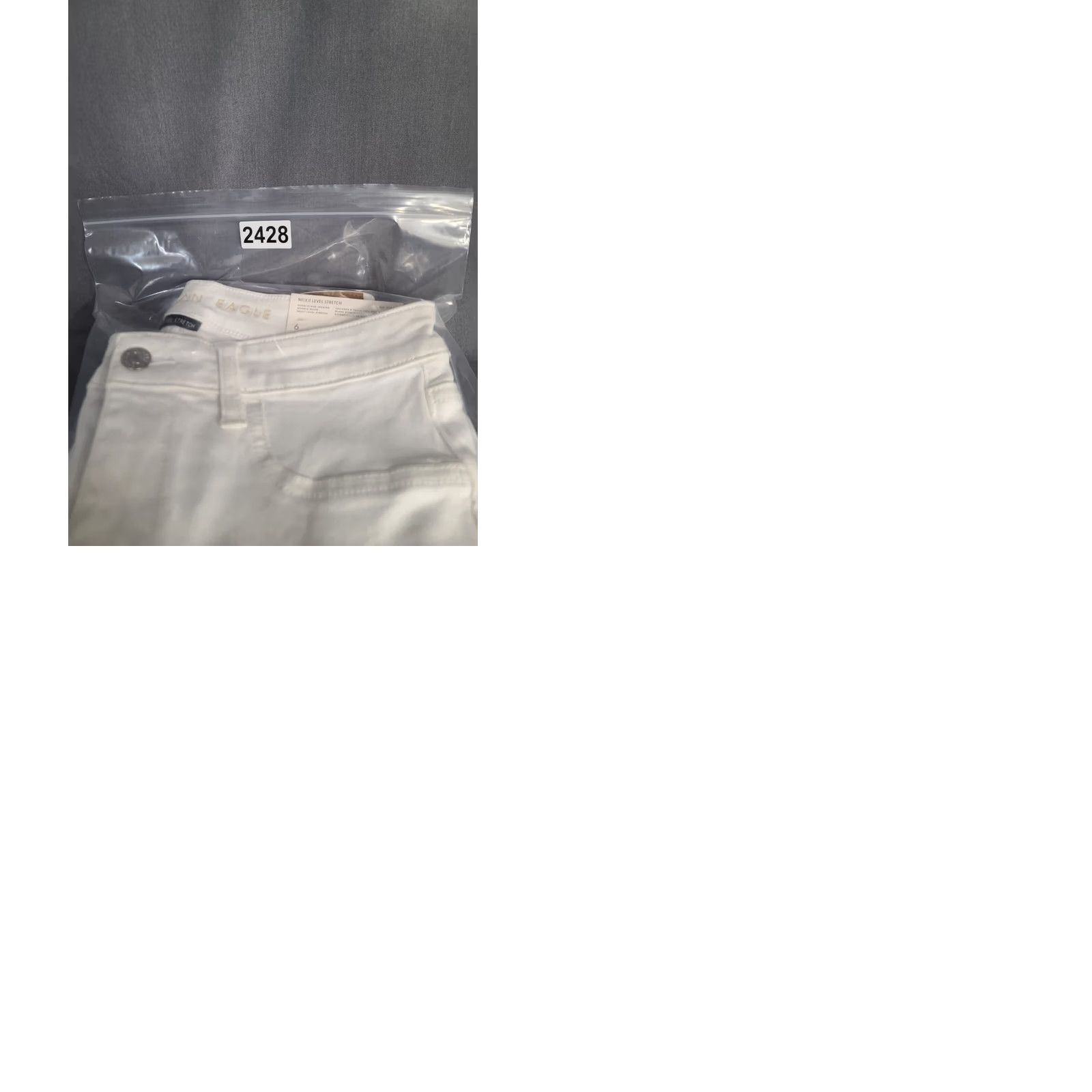 American Eagle Outfitters VINTAGE American Eagle Jeans Womens 6 27x28 Regular Ankle High Rise White 5-Pocket Denim Capstone Size 28" / US 6 / IT 42 - 10 Thumbnail