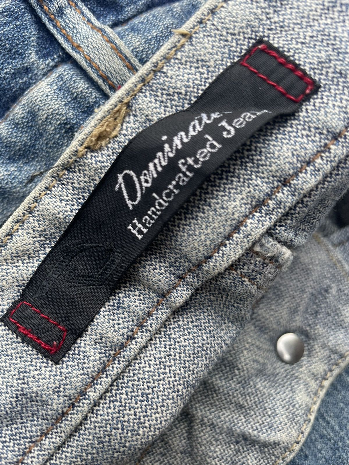 If Six Was Nine Dominate Handcrafted Double Waist Denim Size US 31 - 14 Thumbnail