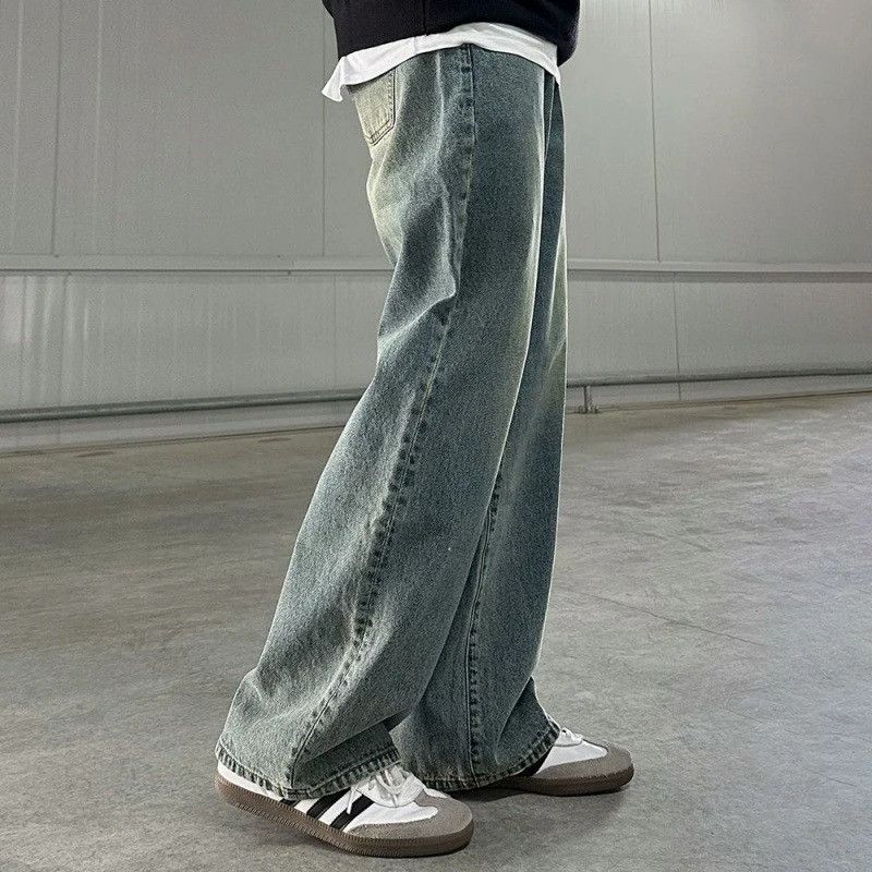 Jean × Vintage Casual Baggy Denim Size US 32 / EU 48 - 2 Thumbnail