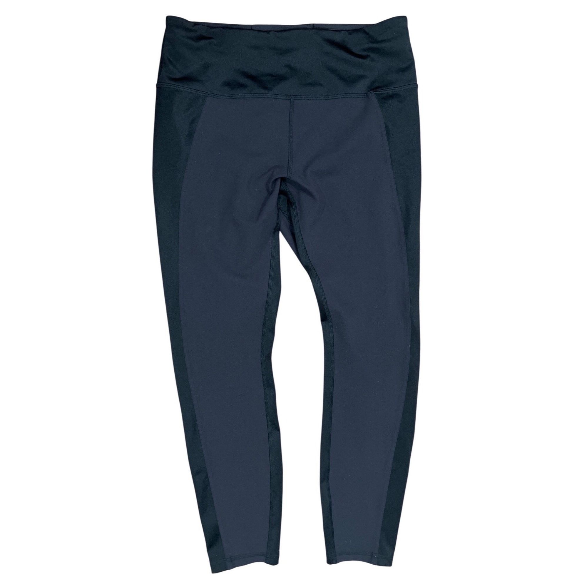 Lululemon Lululemon Black High-Rise Satin Panel Leggings Womens Size 1 Size 32" / US 10 / IT 46 - 1 Thumbnail