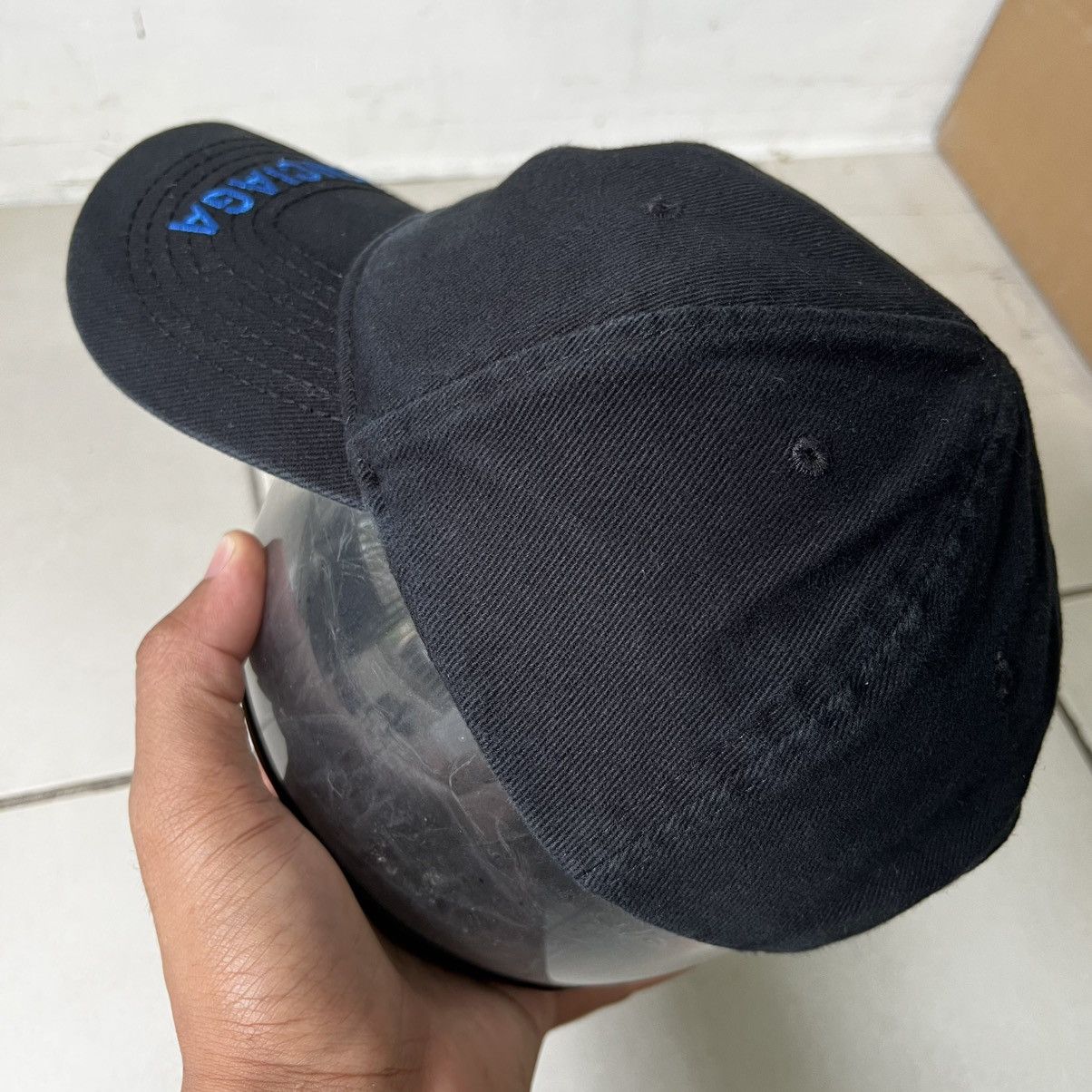 Balenciaga Balenciaga Logo Visor Cap Size ONE SIZE - 3 Thumbnail