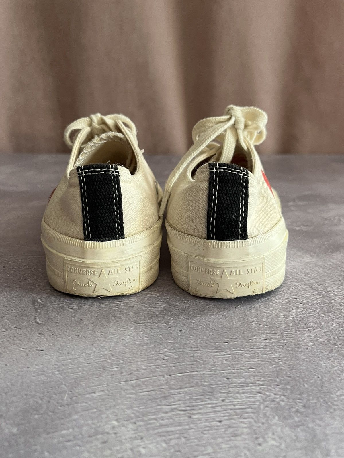 Comme des Garcons Comme Des Garçons x Chuck Taylor Converse All Star Low Top Size US 5 / IT 35 - 9 Thumbnail