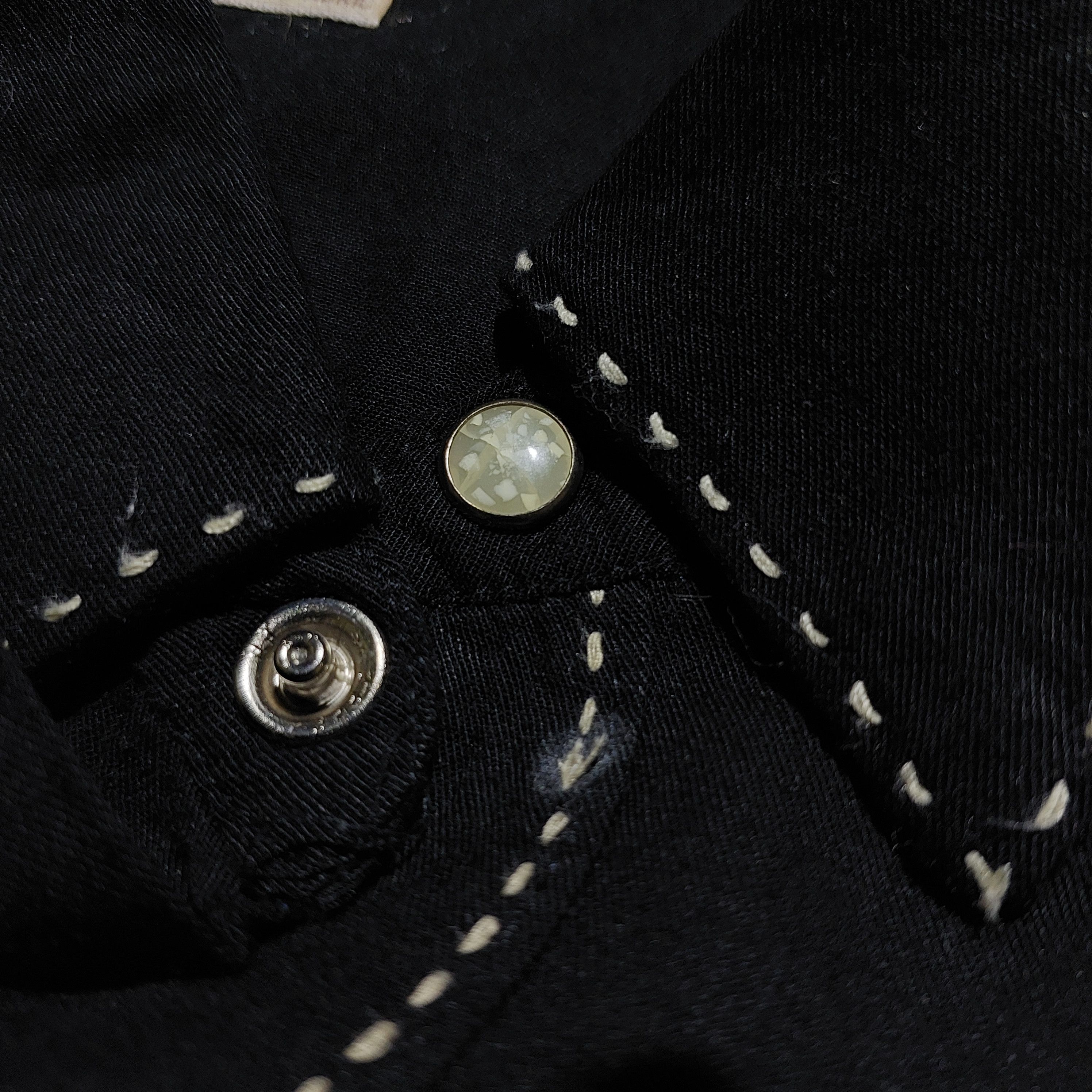 Sugar Cane Sugar Cane pearl buttons Black Western shirt Size US L / EU 52-54 / 3 - 7 Thumbnail