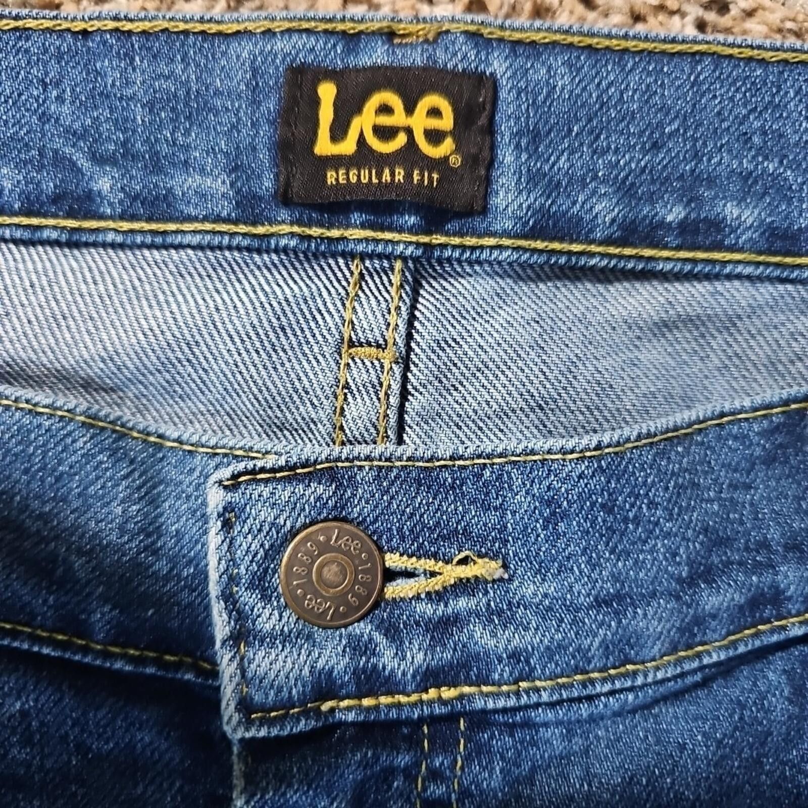 Lee LEE Regular Fit 44x30 Jeans Size US 44 / EU 60 - 2 Thumbnail