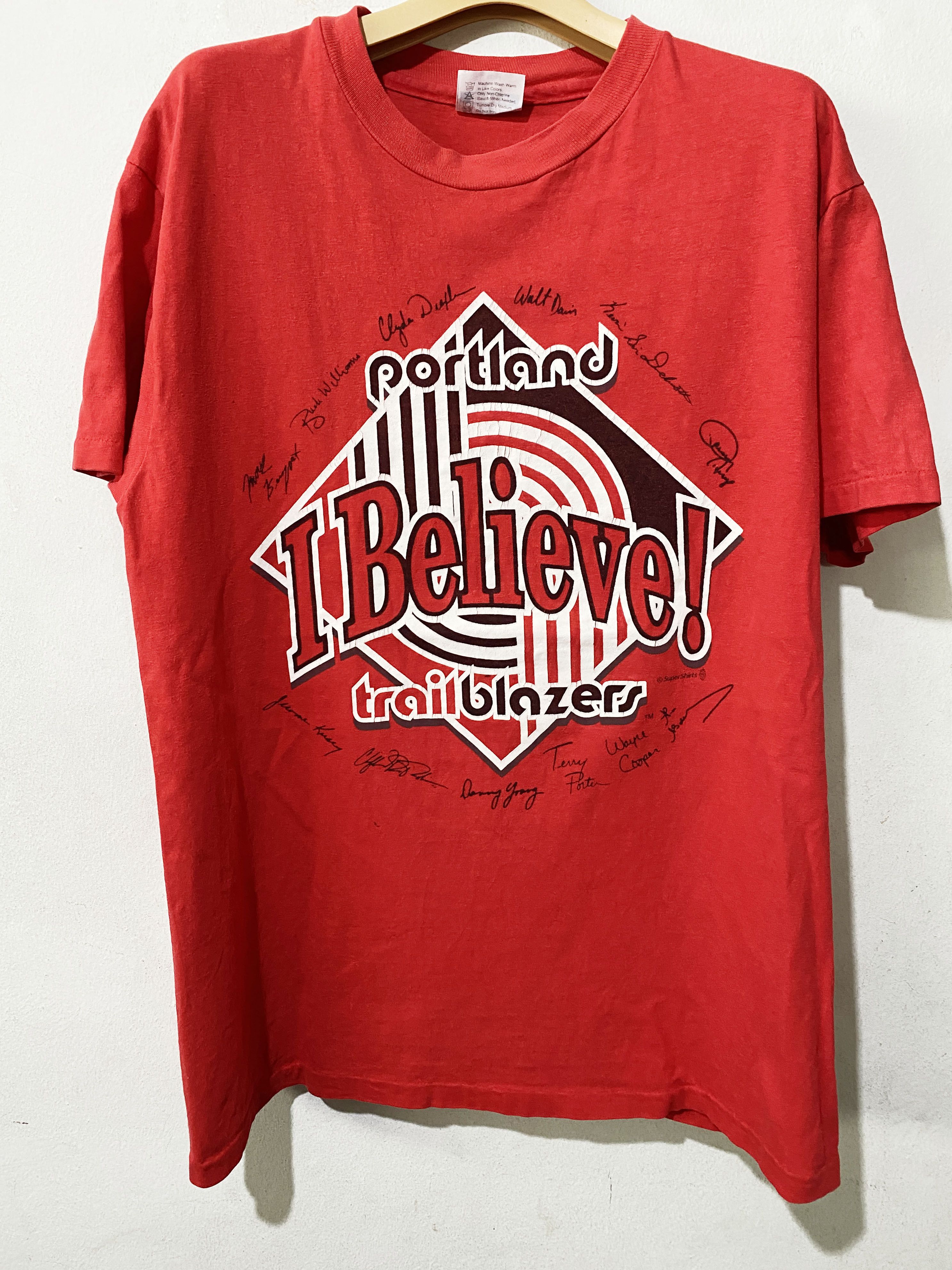 Vintage 90s Portland Trail Blazers NBA T-shirt