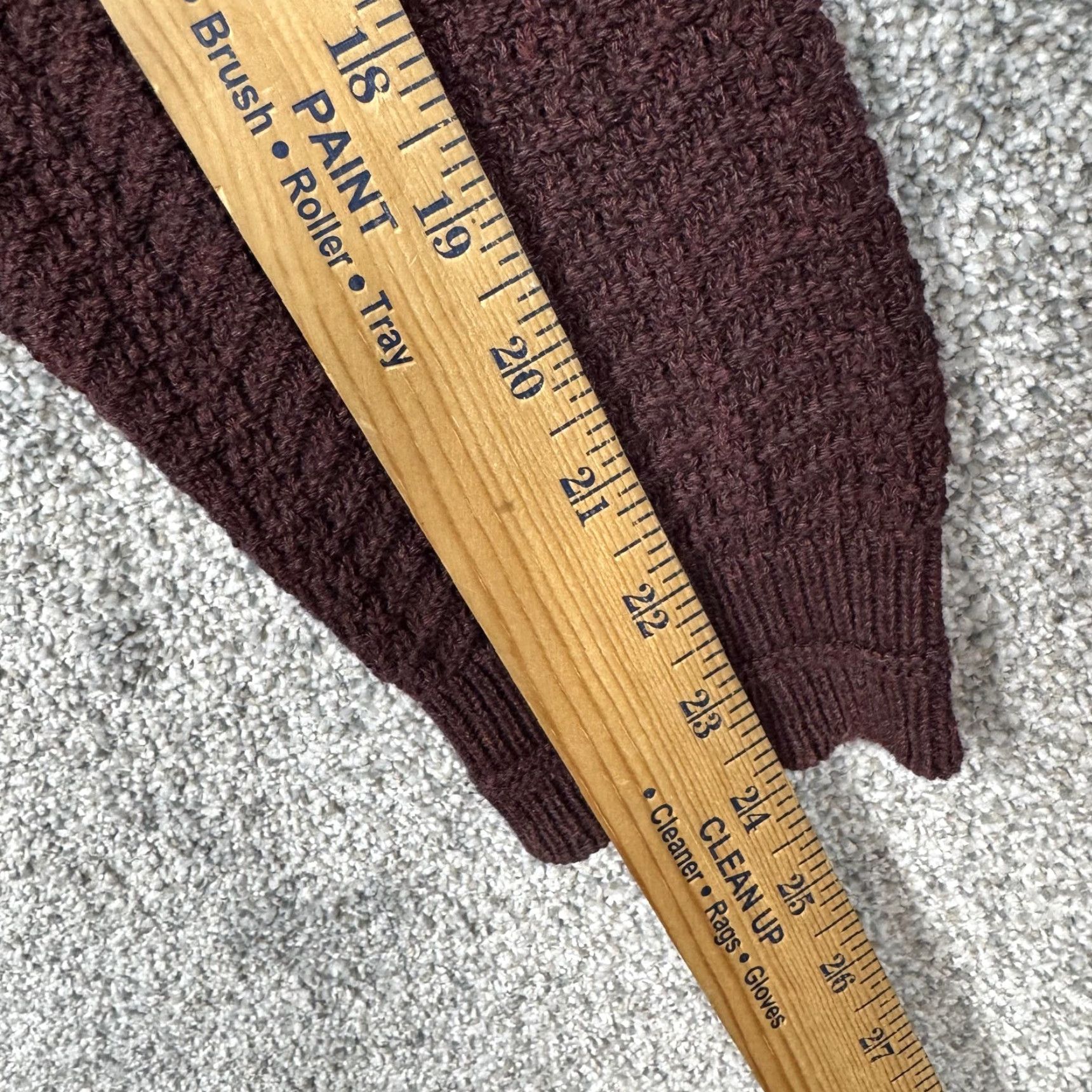Bill Blass VINTAGE Bill Blass Sweater Men Large Maroon Crew Neck Knit 90s Preppy Classic Solid Textured Long Sleeve Pullover Size US L / EU 52-54 / 3 - 5 Thumbnail