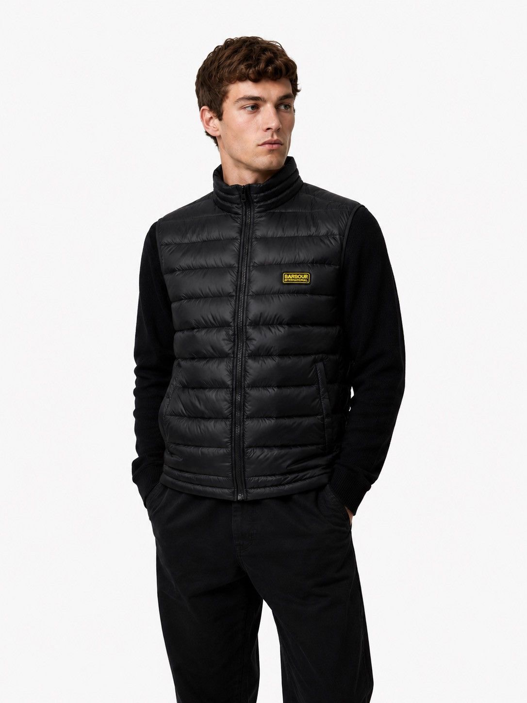 Barbour Barbour International Black Down Puffer Jacket Vest Size US XXL / EU 58 / 5 - 1 Thumbnail
