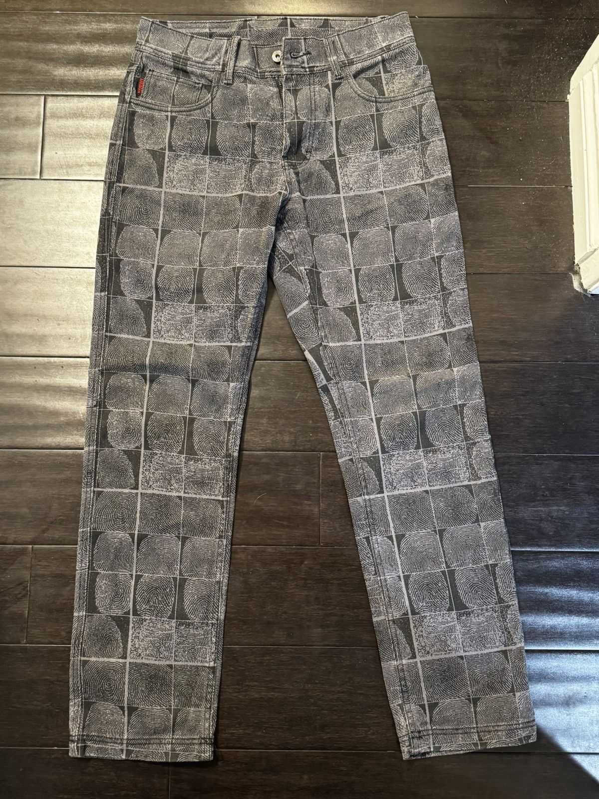 Pleasures Pleasures Finger Print Pants Size US 30 / EU 46 - 1 Thumbnail