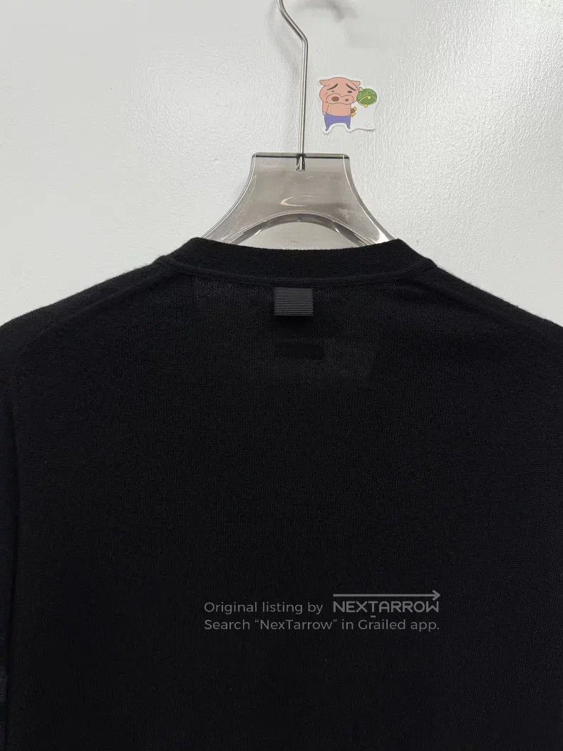 Thom Browne Thom Browne Classic four stripes wool knit cardigan Size US XL / EU 56 / 4 - 5 Thumbnail