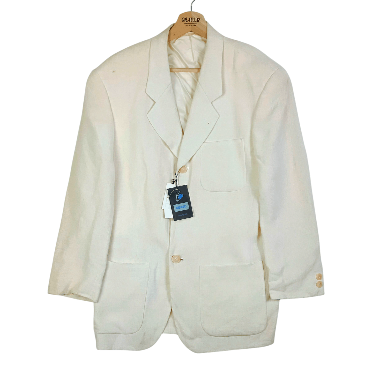Kenzo Vintage Kenzo Homme Lined Coat/Blazer For Men Size US M / EU 48-50 / 2 - 1 Thumbnail