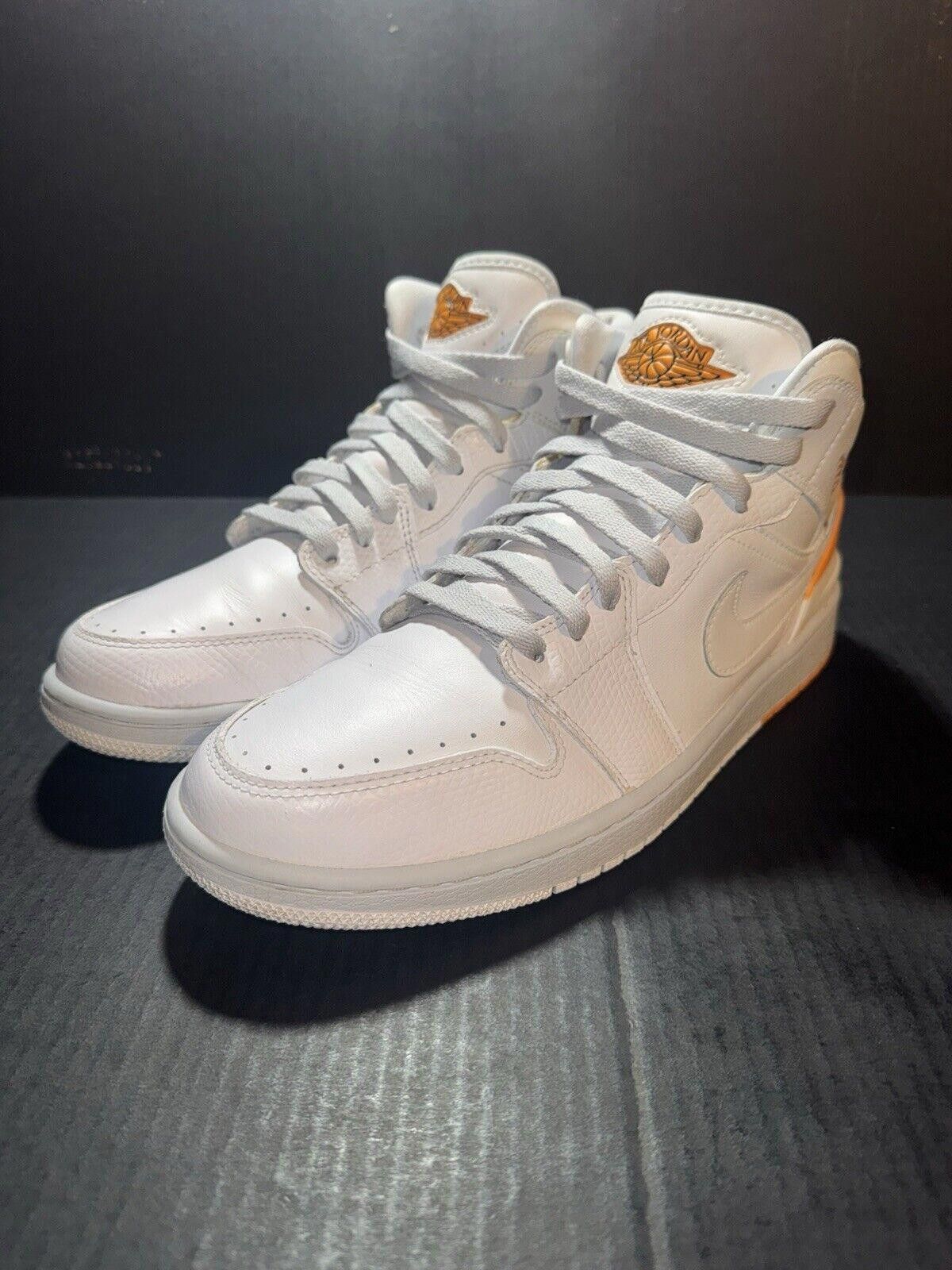 Jordan Brand Nike Air Jordan 1 Retro 86 White Kumquat 644490-115 Sz 10.5 Size US 10.5 / EU 43-44 - 4 Thumbnail