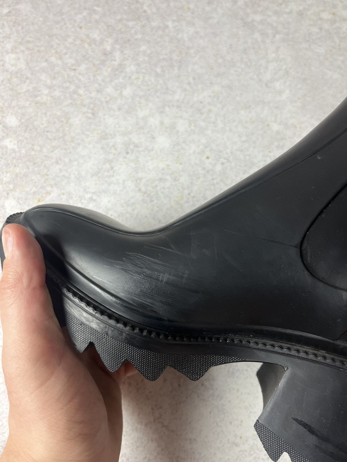 Chloe DDP CHLOE Betty Rain Boots Black Womens Luxury Size US 8 / IT 38 - 7 Thumbnail