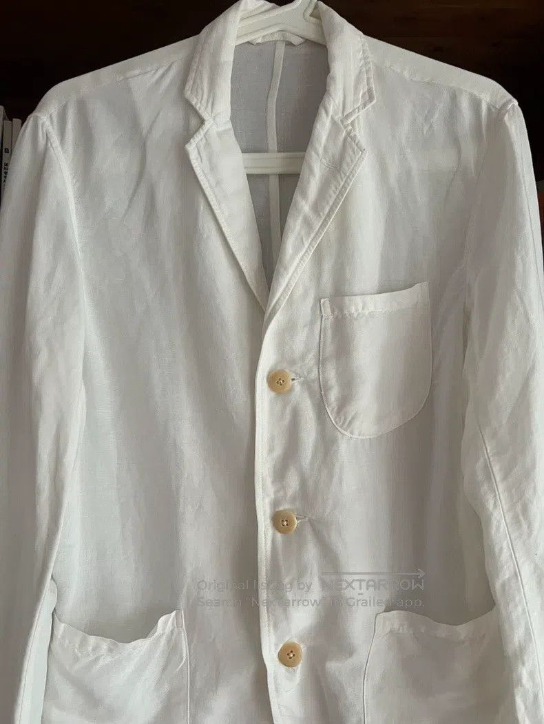 Kapital Kapital White linen suit casual jacket Size US M / EU 48-50 / 2 - 5 Thumbnail