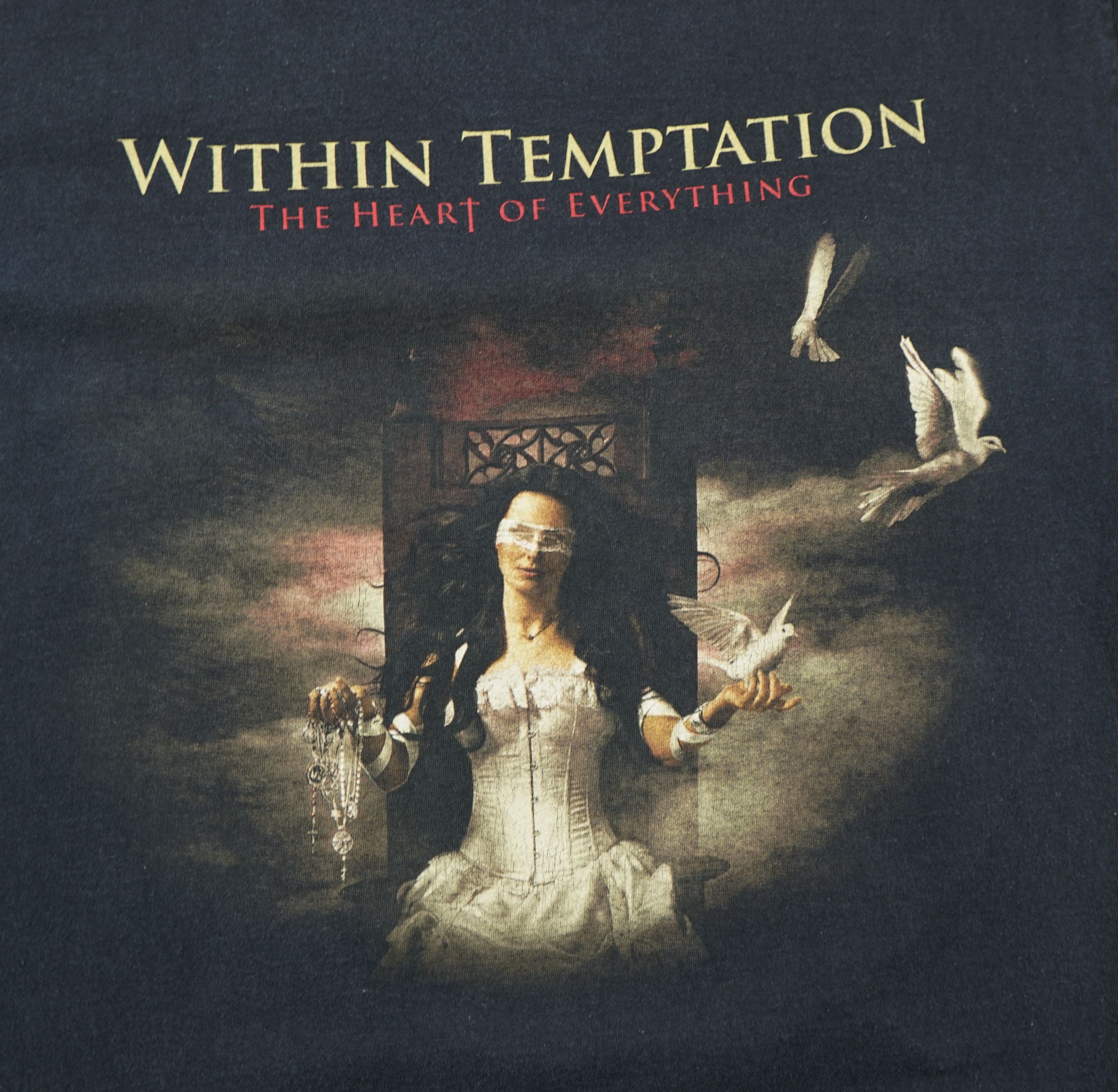 Band Tees × Vintage Vintage 2007 Within Temptation Tour T-Shirt Size US S / EU 44-46 / 1 - 2 Thumbnail