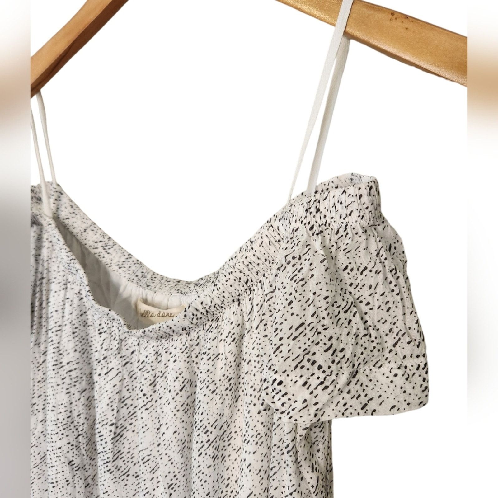 Bella Dahl Bella Dahl Off Shoulder Dress in Rain Storm from Revolve XS Size XS / US 0-2 / IT 36-38 - 6 Thumbnail
