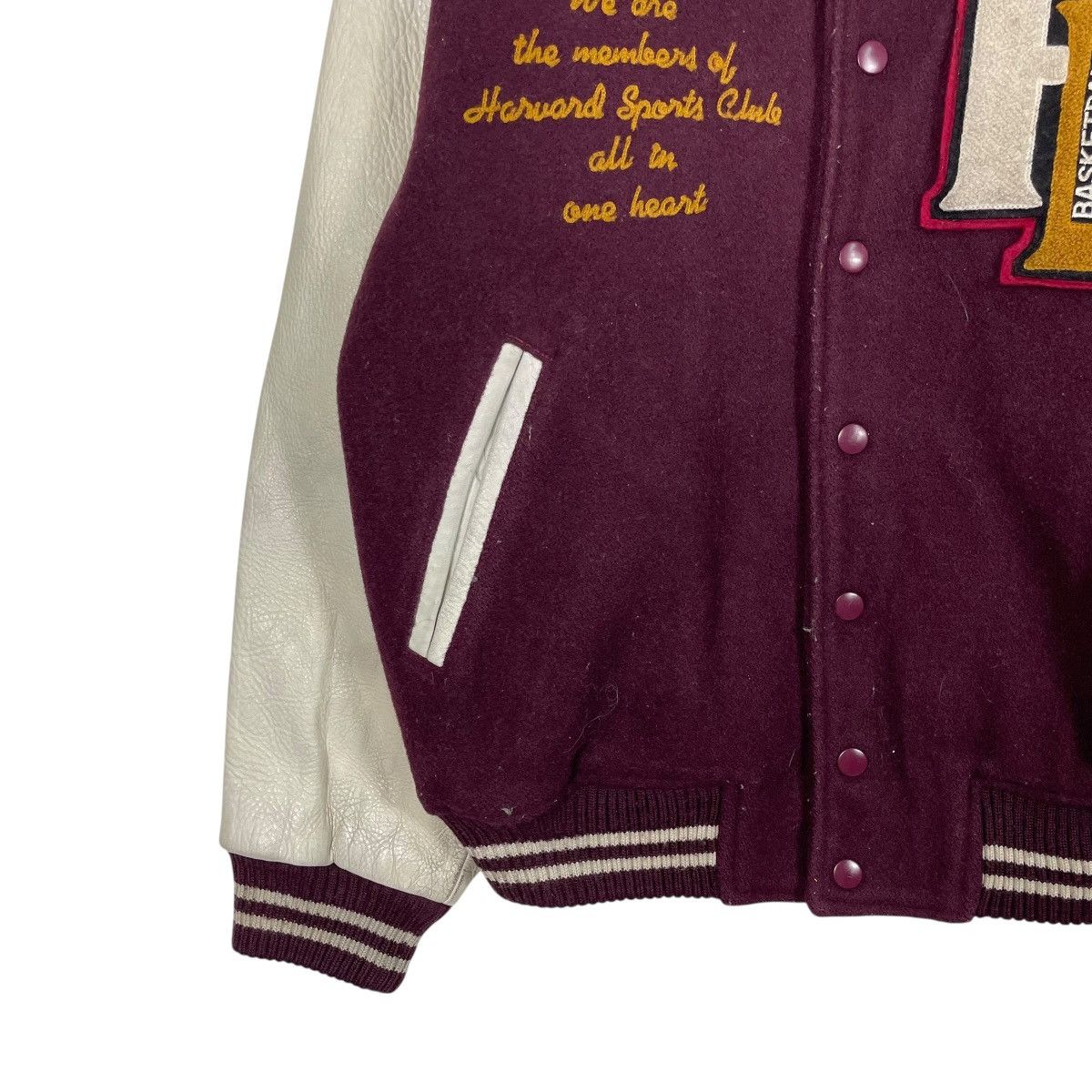 Other Vintage Harvard Sports Club Basketball Varsity Jacket Size US M / EU 48-50 / 2 - 5 Thumbnail