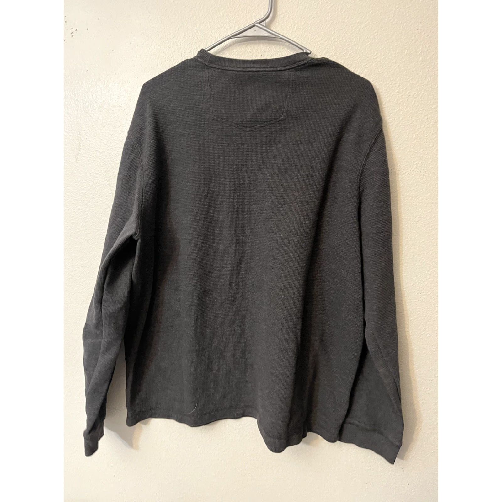 Eddie Bauer Eddie Bauer Shirt Men XL Gray Long Sleeve Crew Neck Sweatshirt Pullover Waffle Default Size US XL / EU 56 / 4 - 3 Thumbnail