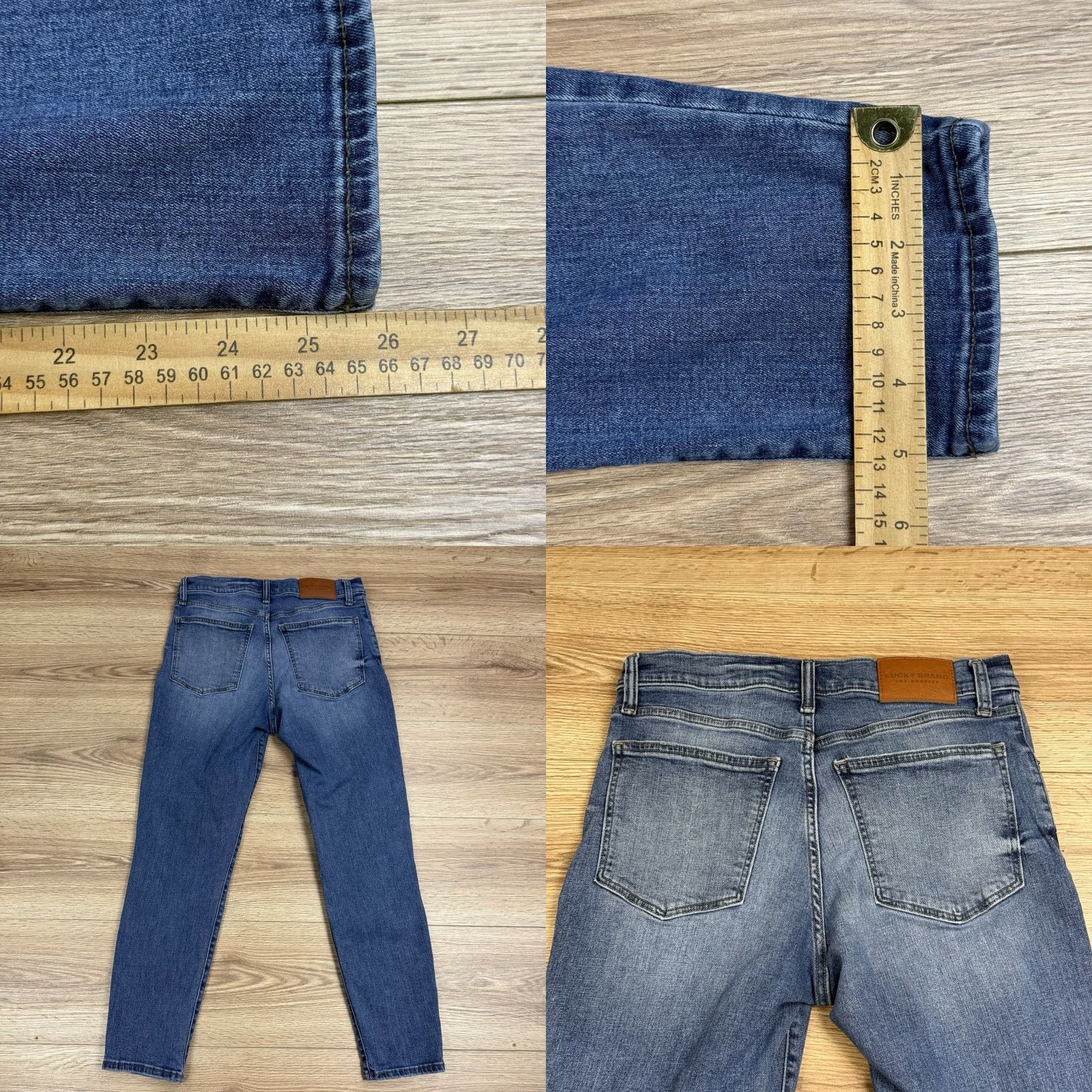 Lucky Brand Lucky Brand Jeans 12/31 Women Bridgette High Rise Skinny Ankle Jeans Blue 12 Womens Skinny Jeans Size 34" / US 12 / IT 48 - 8 Thumbnail