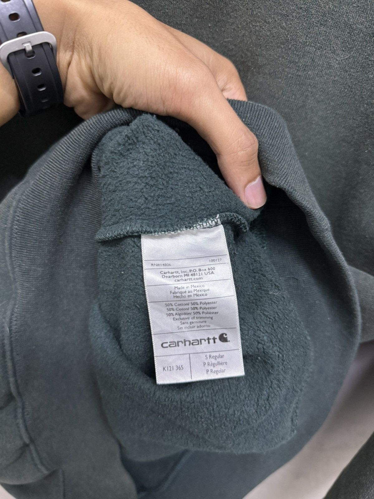Carhartt 2000s Sun Faded Carhartt Hoodie Size US S / EU 44-46 / 1 - 5 Thumbnail