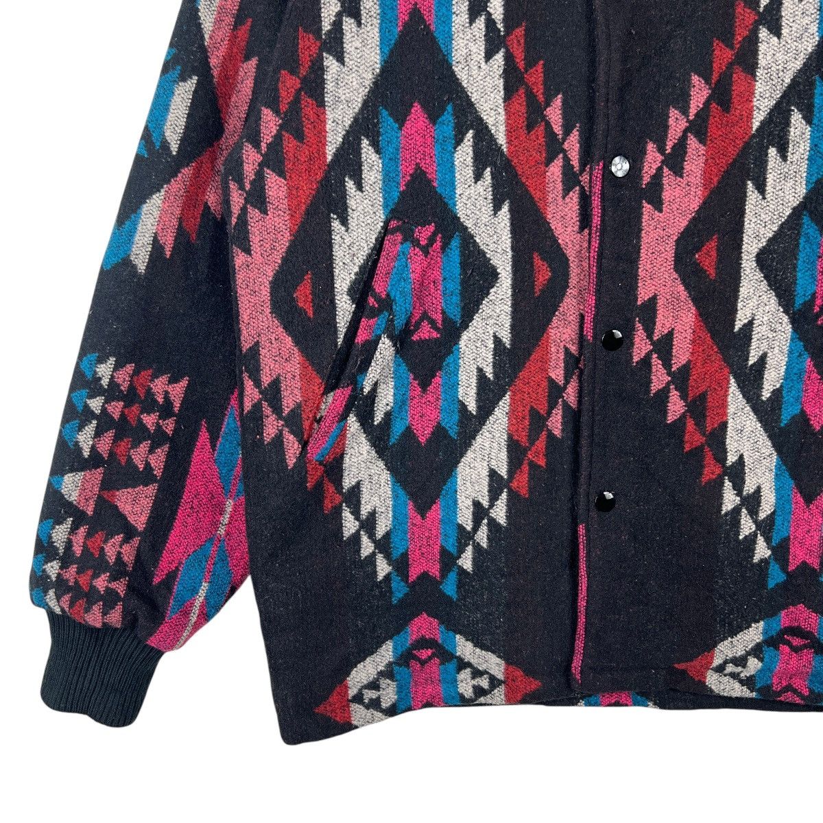 Japanese Brand Vintage Houston Union Made Navajo Aztec Native Motive Jacket Size US M / EU 48-50 / 2 - 6 Thumbnail
