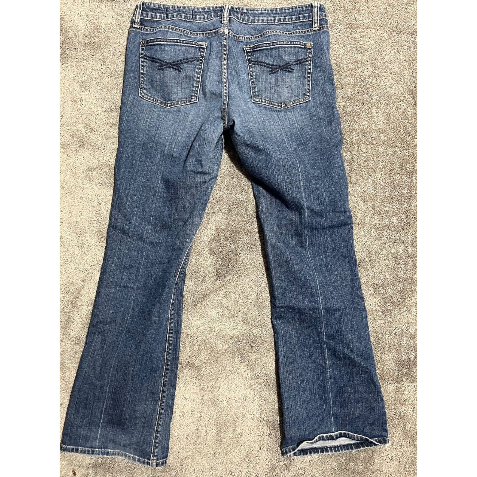 Gap VINTAGE GAP LIMITED EDITION SKINNY WOMENS JEANS sz 12 Regular Blue Denim 90s Size 34" / US 12 / IT 48 - 3 Thumbnail