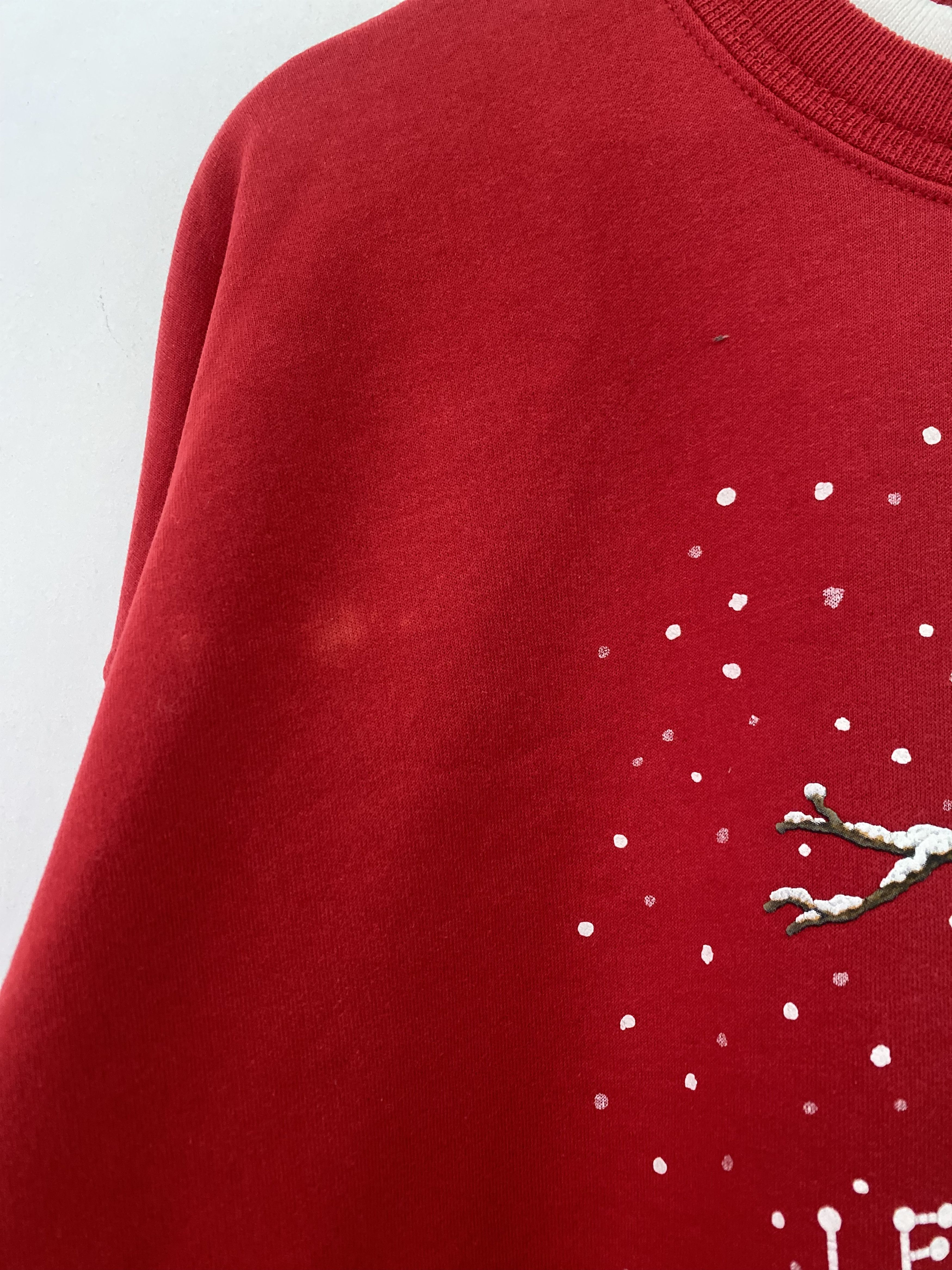Vintage Vintage 90s Morning Suns Cardinal Bird Sweatshirt XLarge Size US XL / EU 56 / 4 - 7 Thumbnail
