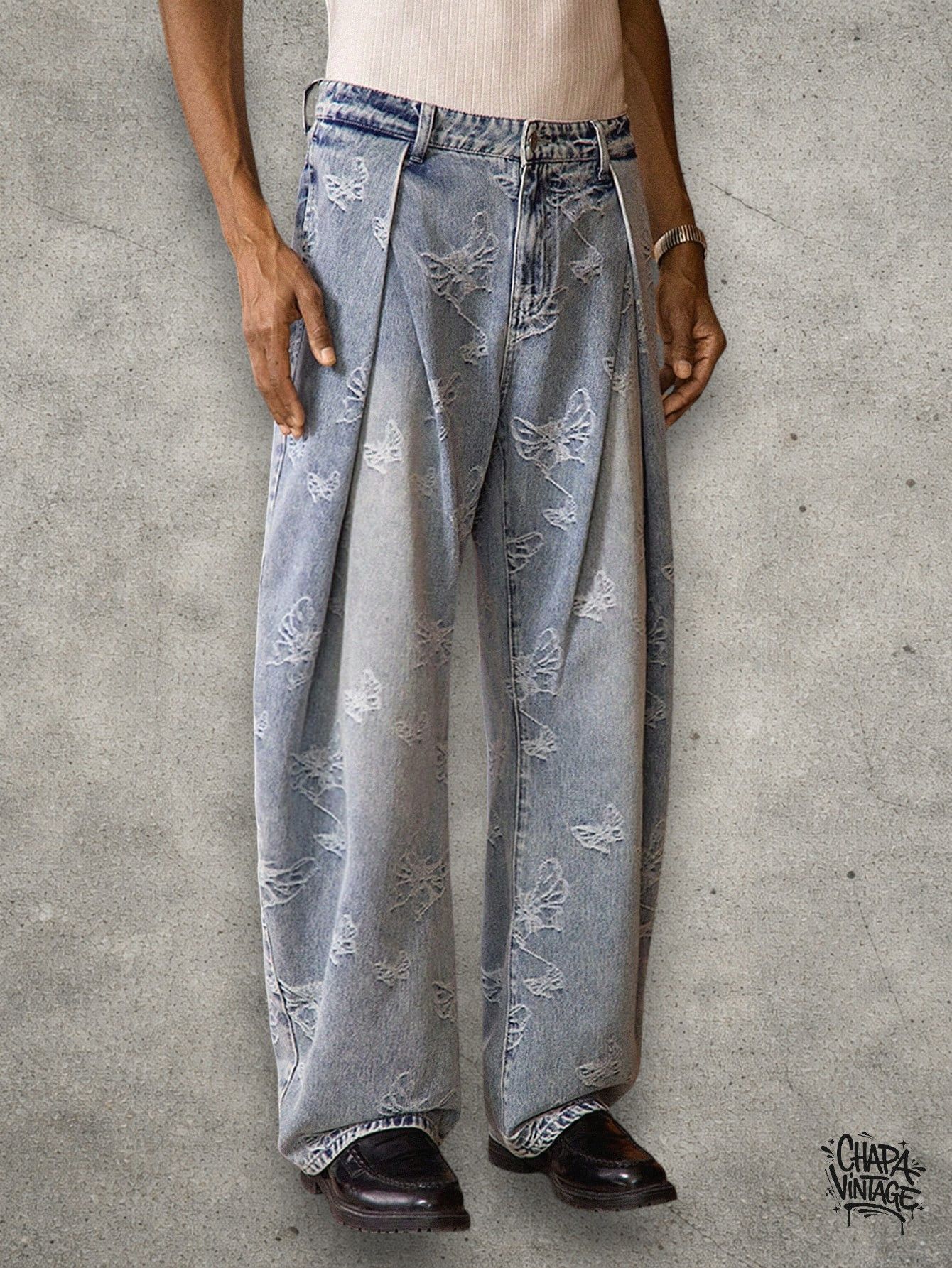 Vintage Washed vintage jeans Size US 32 / EU 48 - 3 Thumbnail