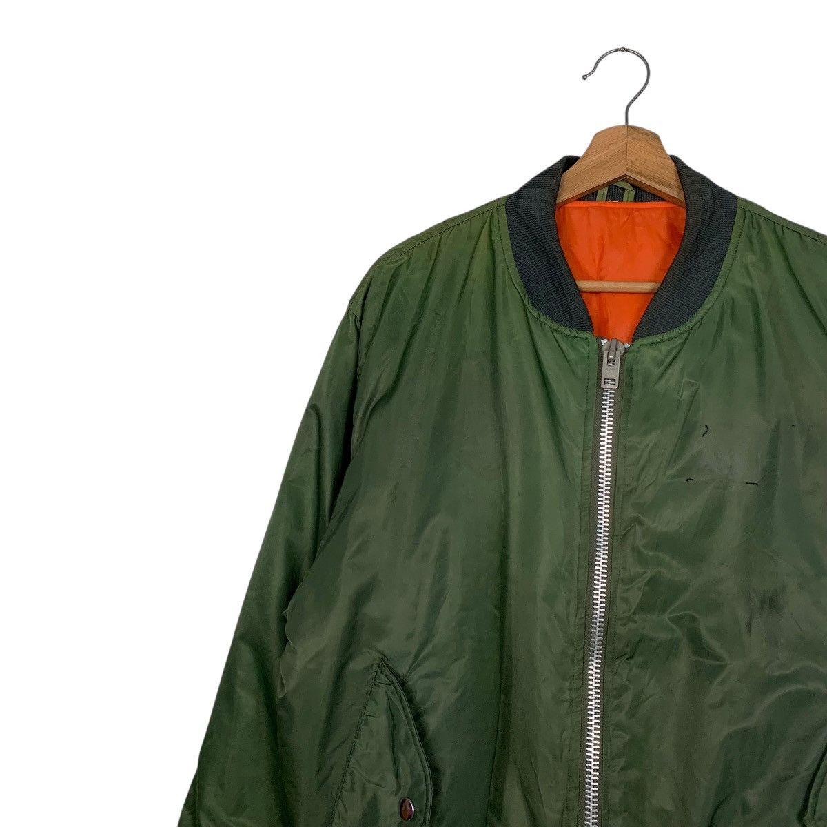 Japanese Brand F16 Fighting Falcon Misawa A.B Military Bomber Jacket Size US M / EU 48-50 / 2 - 6 Thumbnail