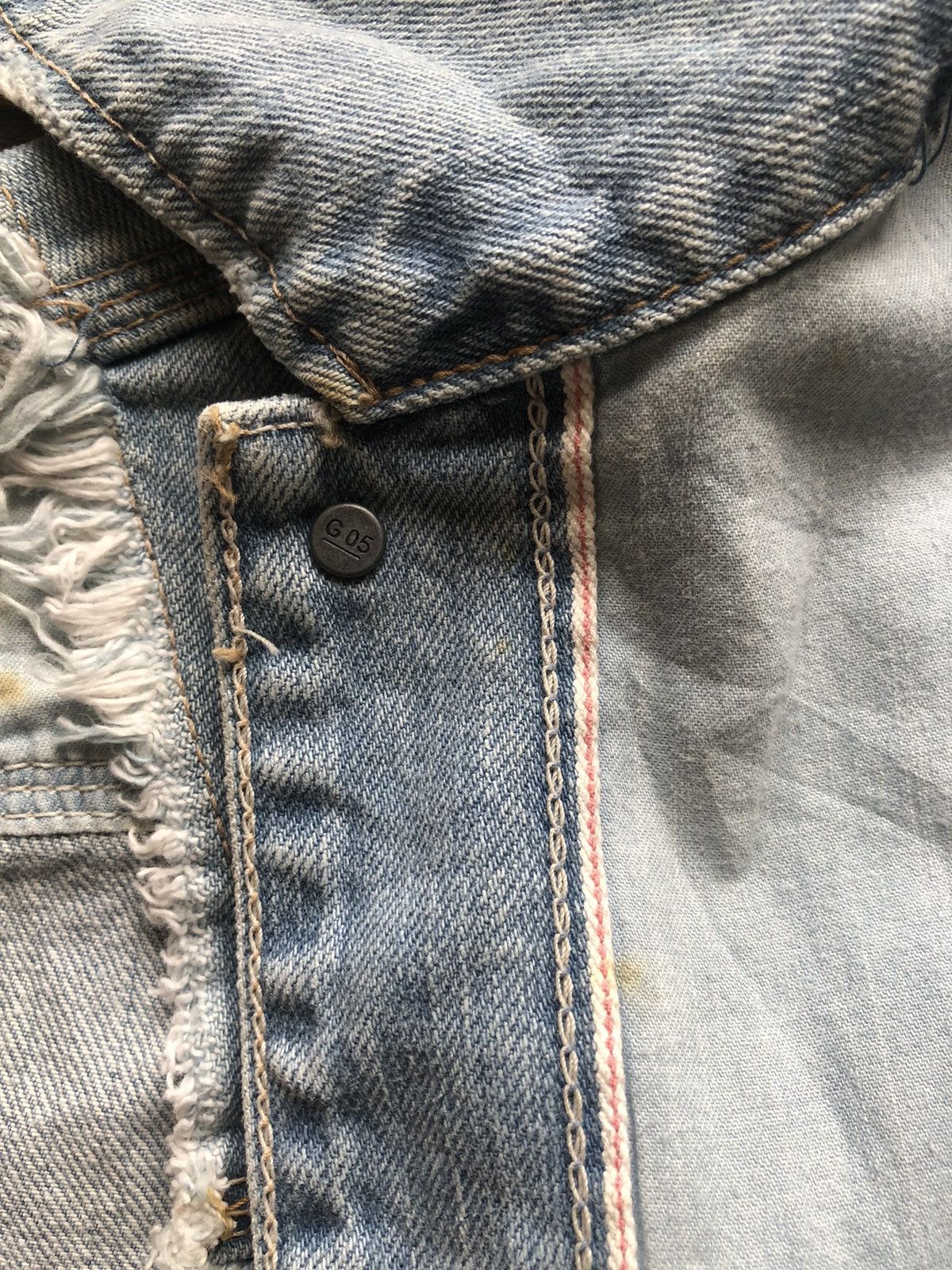 Le Grande Bleu (L.G.B.) 🇯🇵Goa Denim Selvedge sleveless Jacket Kapital Sid Vicious Size US M / EU 48-50 / 2 - 6 Thumbnail