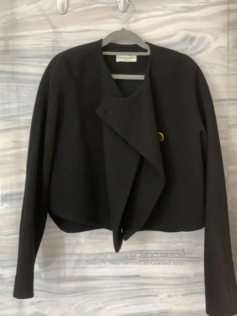Balenciaga Balenciaga Classic Black Blazer, Size 34 Size XXS / US 00 / IT 34 - 1 Thumbnail