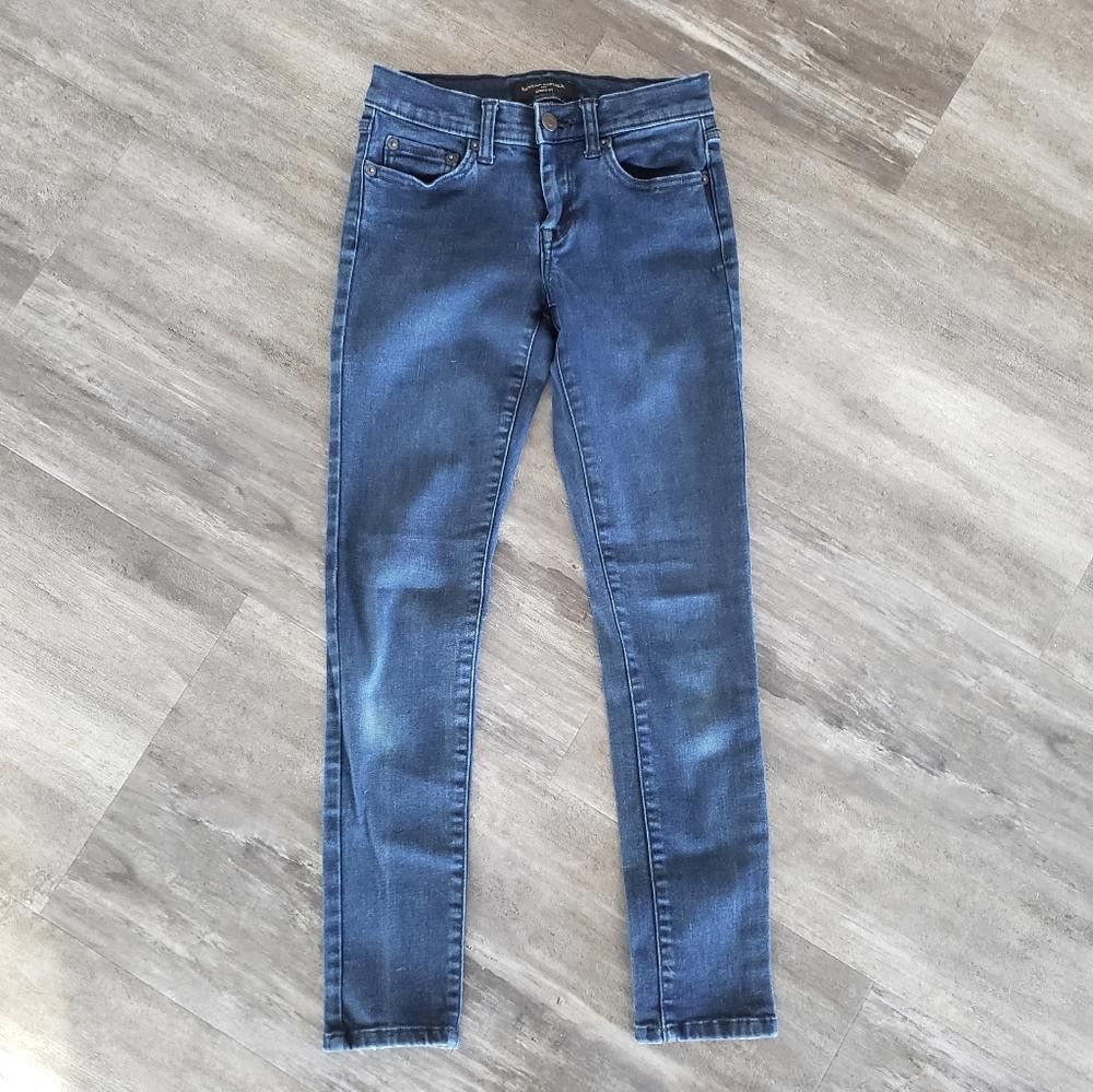 Banana Republic Dark Denim Banana Republic Skinny Jean Size 24" / US 00 / IT 34 - 1 Thumbnail