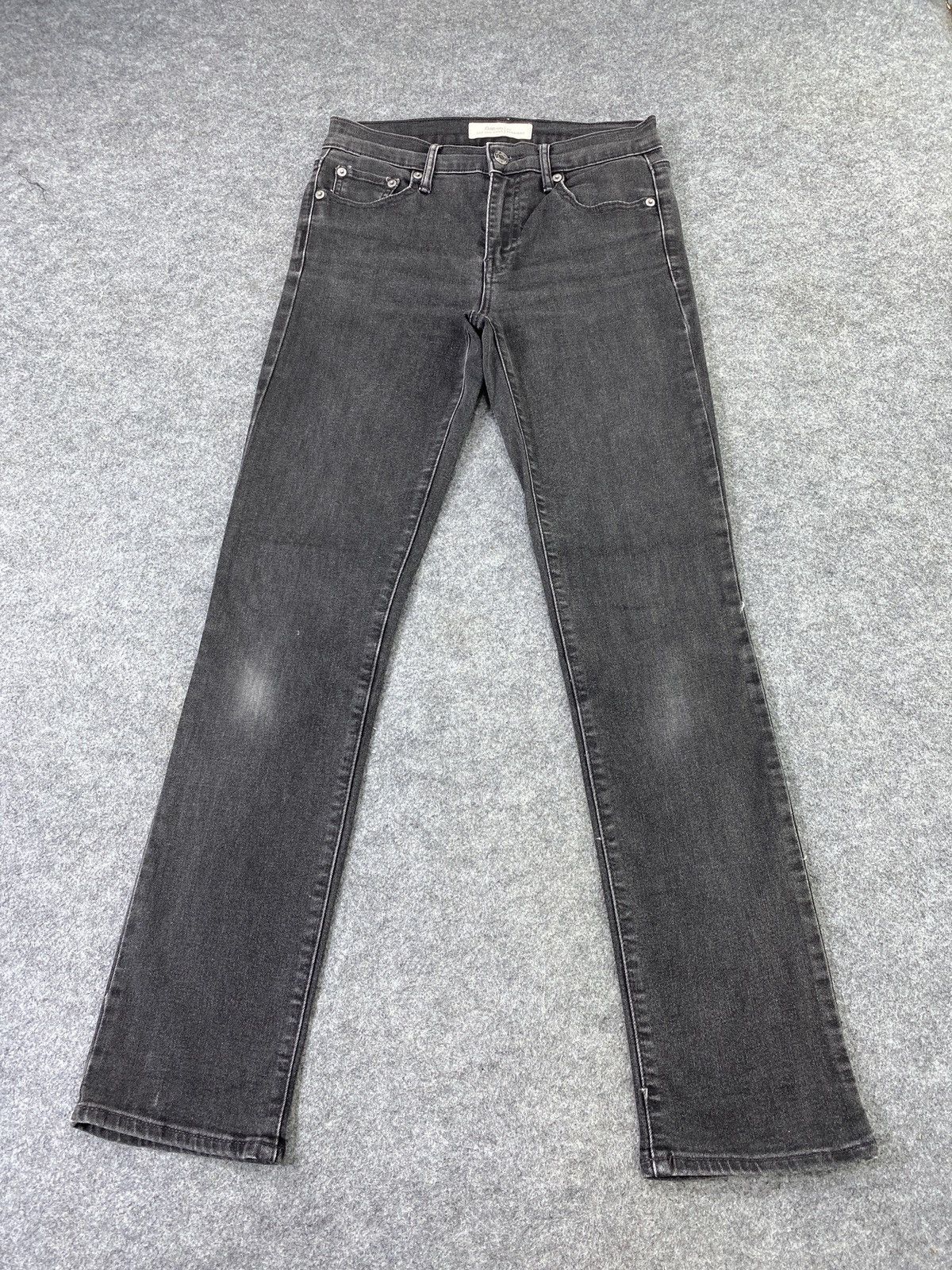 Gap × Jean Gap Straight soft Black Jeans - J1064 Size 27" / US 4 / IT 40 - 2 Thumbnail