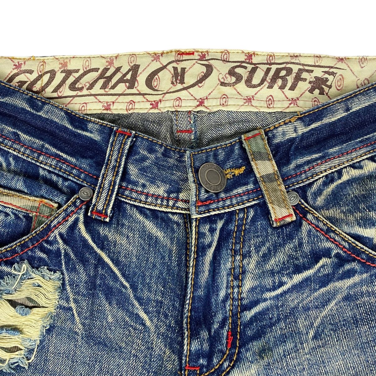 Gotcha Rare🔥Gotcha Surfwear Jeans Distress Style Size US 30 / EU 46 - 7 Thumbnail