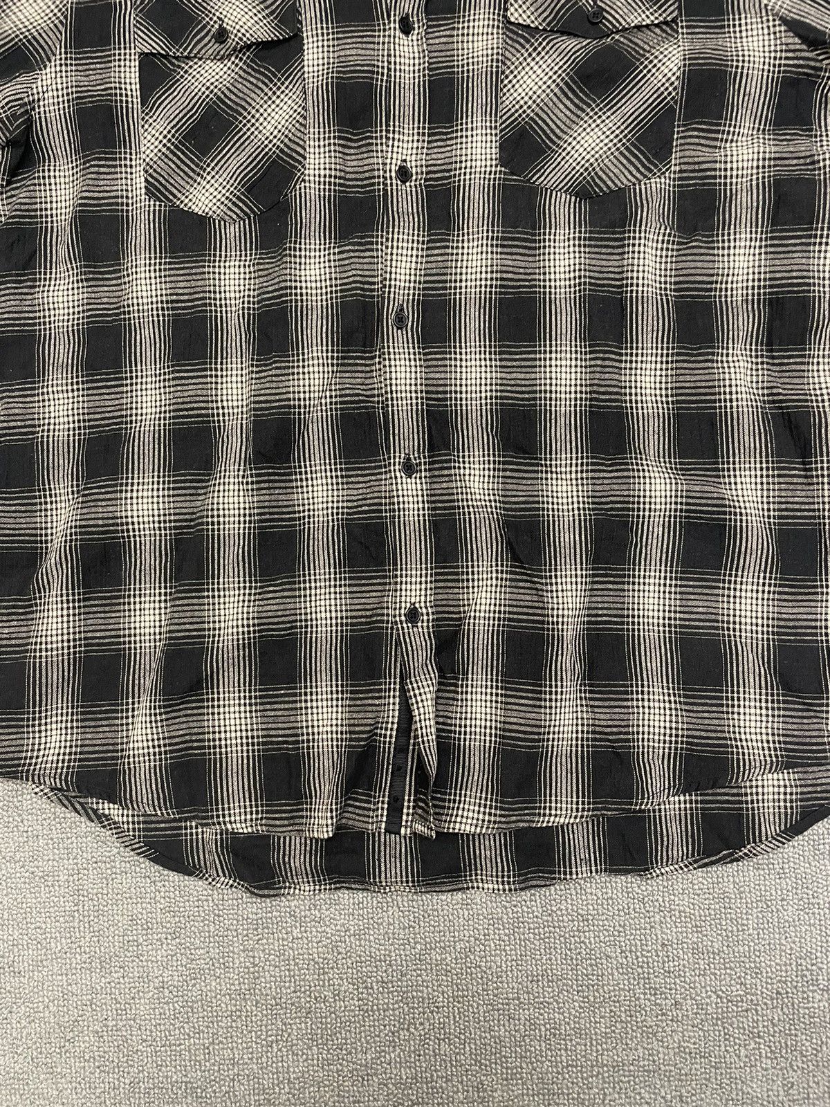 The Kooples The Kooplex Sport Plaid Long Sleeve Shirt Size US XL / EU 56 / 4 - 5 Thumbnail