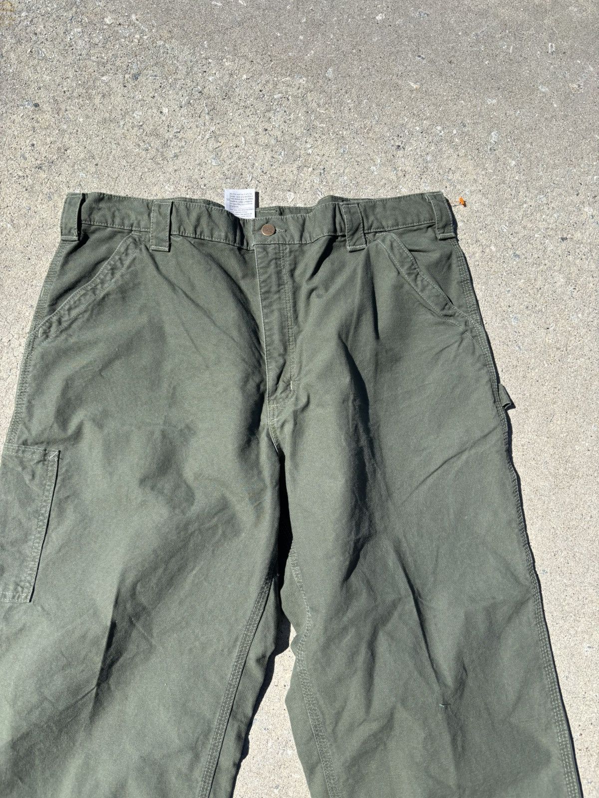 Carhartt Vintage Carhartt 2006 Olive Pants 40x32 – Rare B151 OLV Size US 40 / EU 56 - 7 Thumbnail