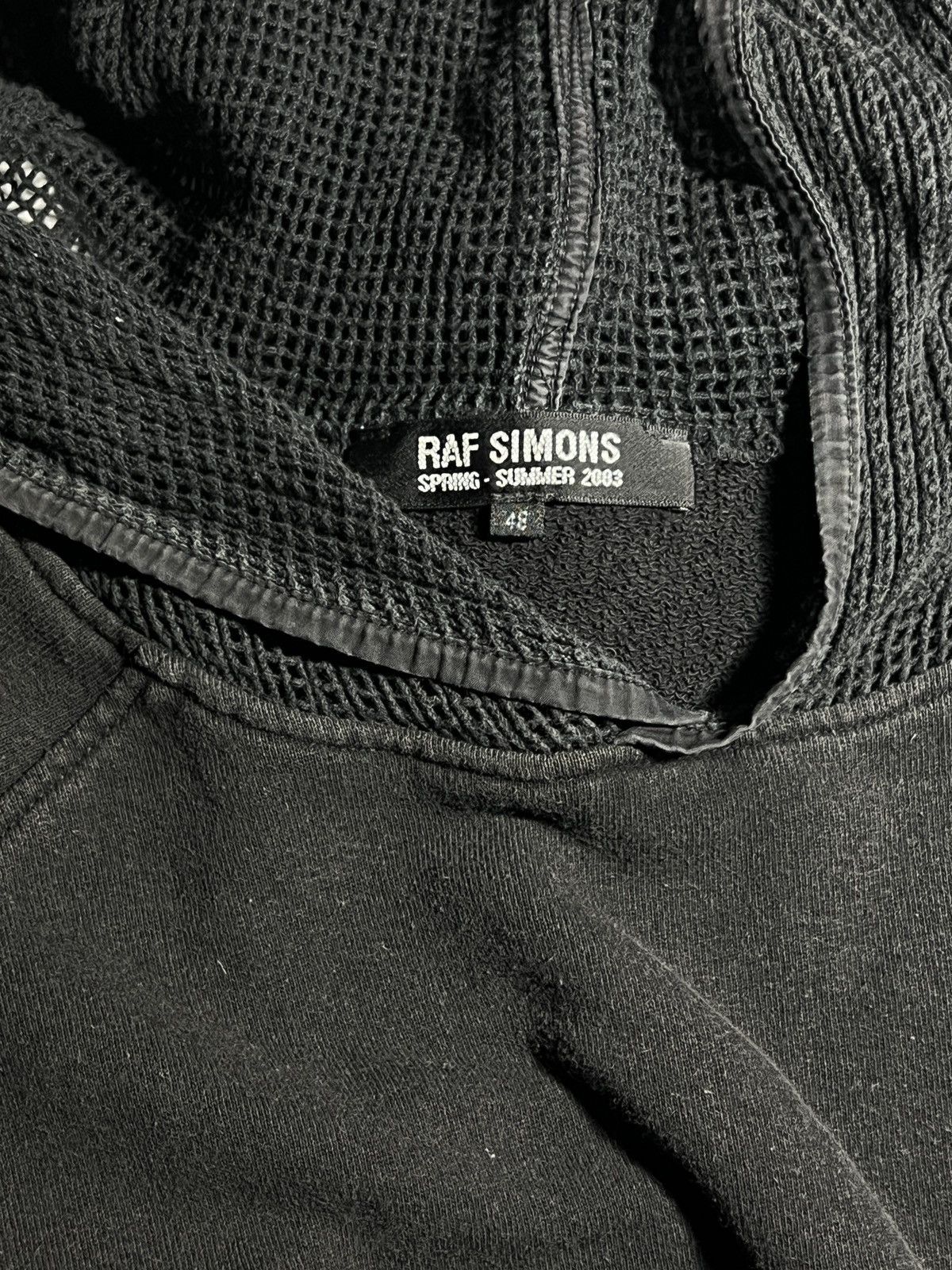 Raf Simons 2003 NET HAT SLEEVELESS Size US M / EU 48-50 / 2 - 6 Thumbnail