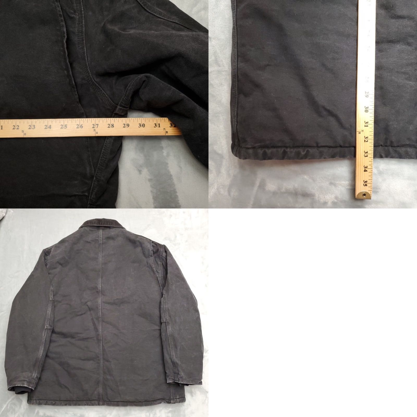 Carhartt VTG Carhartt Jacket Men 2XL Black Arctic Quilt Lined Work Coat Chore Barn Canvas Cotton ZIP Pockets Outdoor 90s Mens Size US XXL / EU 58 / 5 - 8 Thumbnail