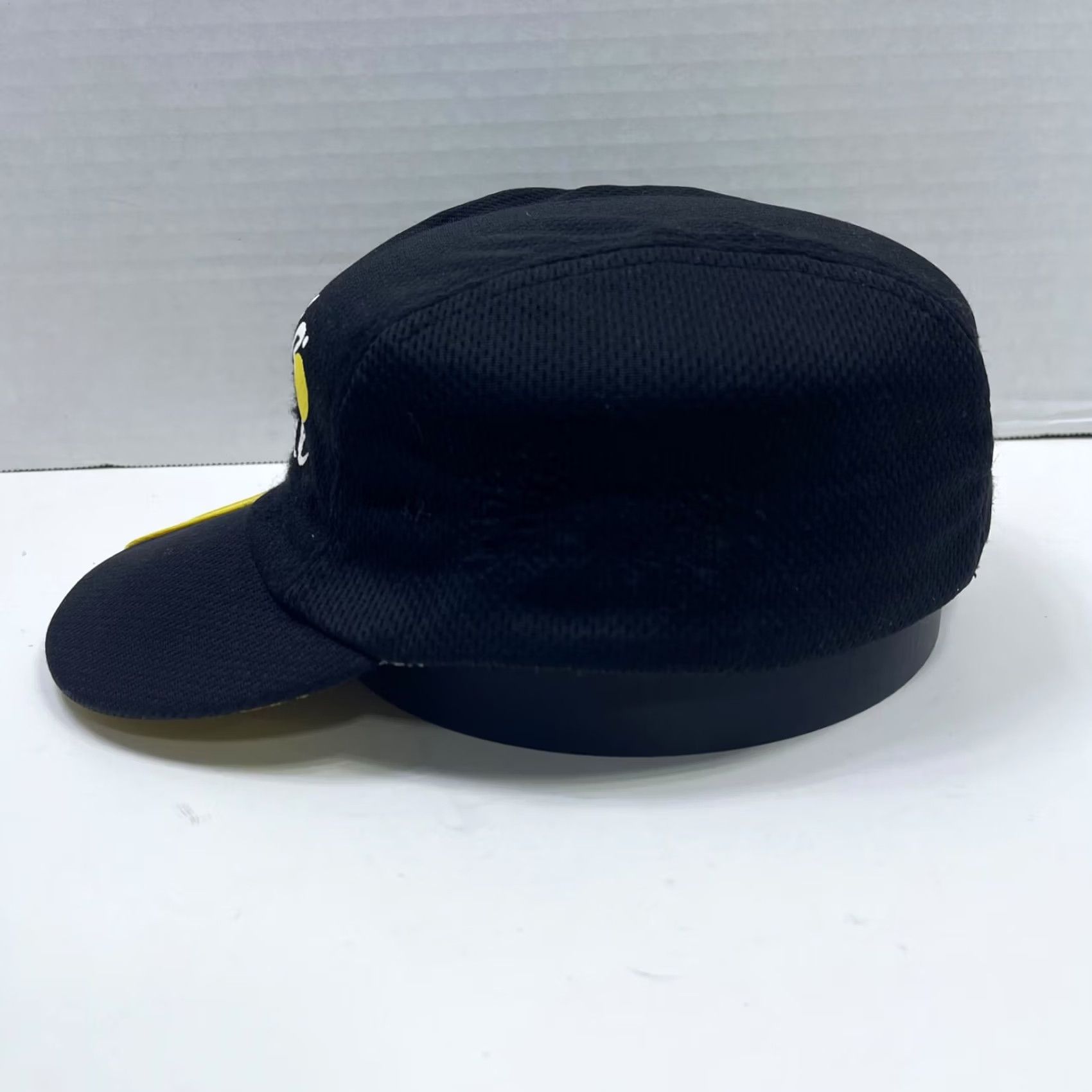 Vintage Headsweats Le Tour de France 3 Panel Cycling Hat Cap Black Lightweight 1 Size Adjustable Mens Hat Size ONE SIZE - 2 Thumbnail