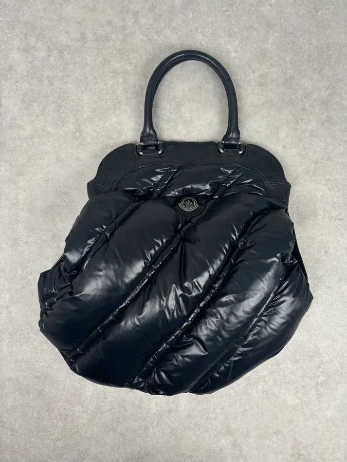 Moncler Moncler Black Nylon Quilted Handle Bag Size ONE SIZE - 4 Thumbnail