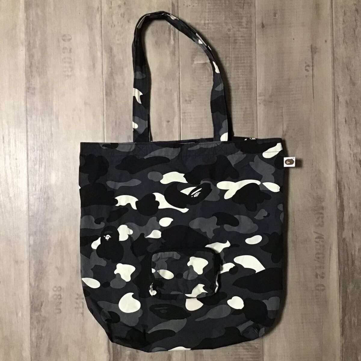 Bape 💫Glow in the dark💫 BAPE City camo packable tote bag APE Size ONE SIZE - 2 Thumbnail