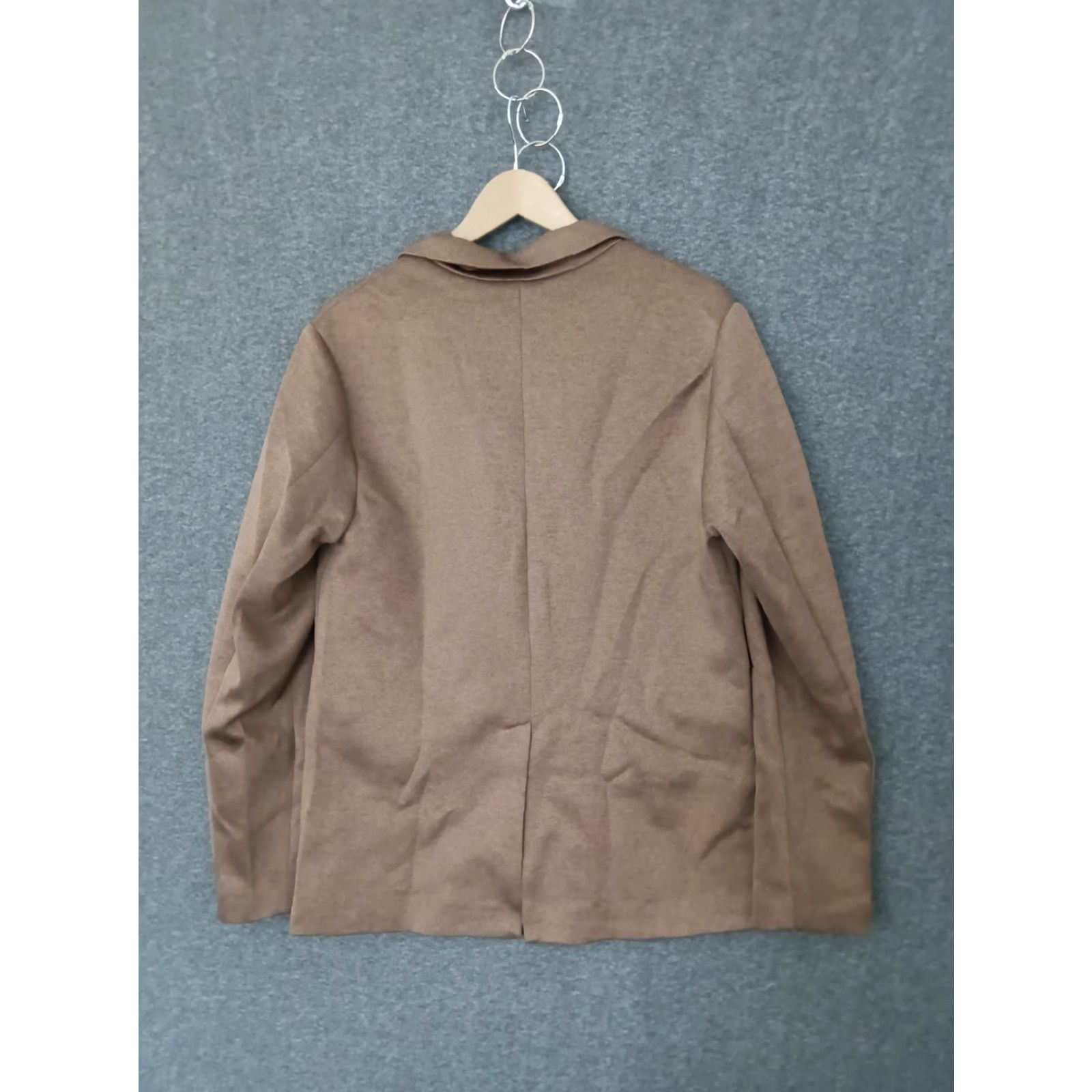 Vintage Stylus X LaDarius Campbell Lightweight Jacket Blazer Heather Warm Sand S Mens Blazer Jacket Regular Two-Button Family: Designer? (Wait) Size 36R - 2 Thumbnail