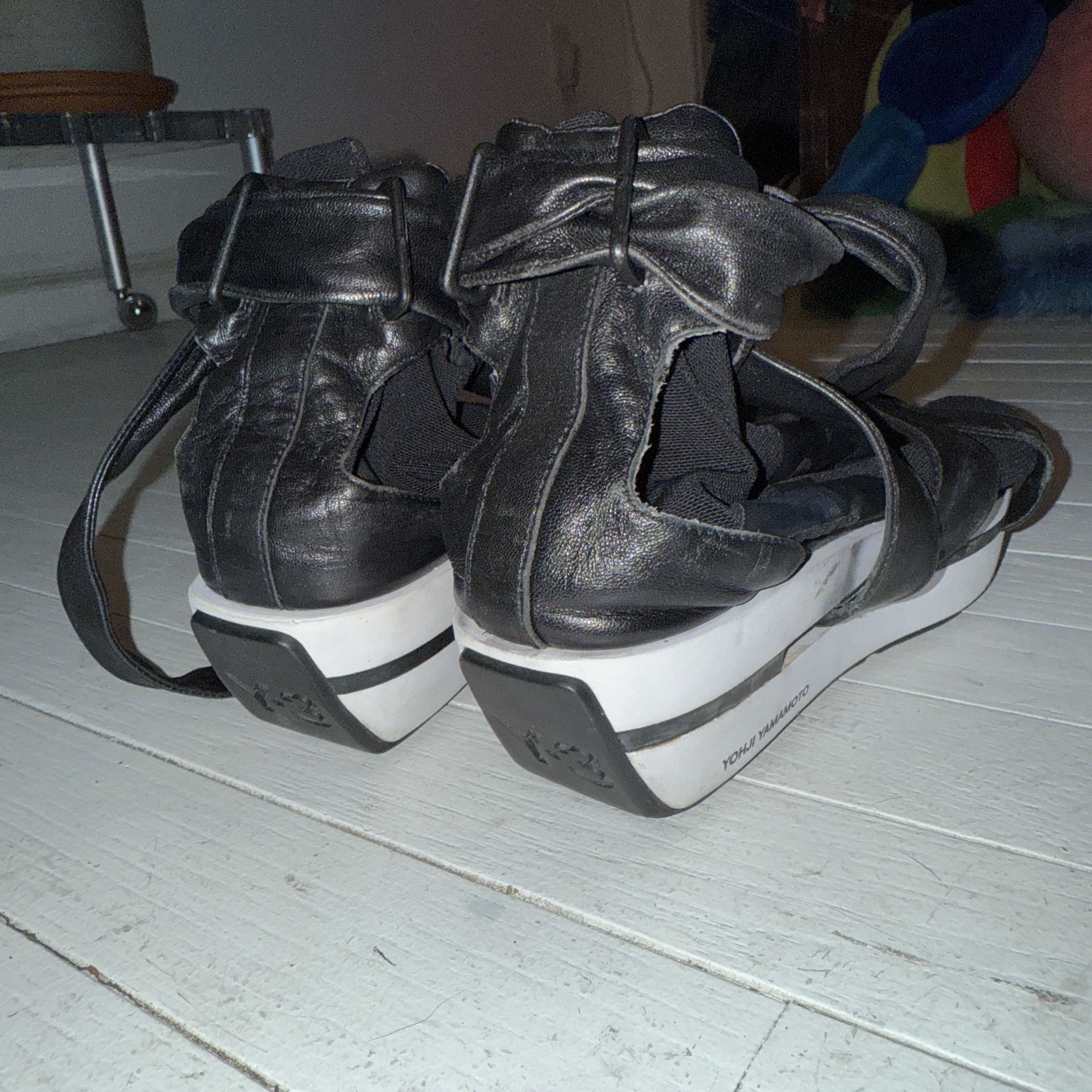 Adidas × Y-3 × Yohji Yamamoto RARE Adidas Y-3 Tabi Wedge Heel Sandal Size US 7 / IT 37 - 6 Thumbnail