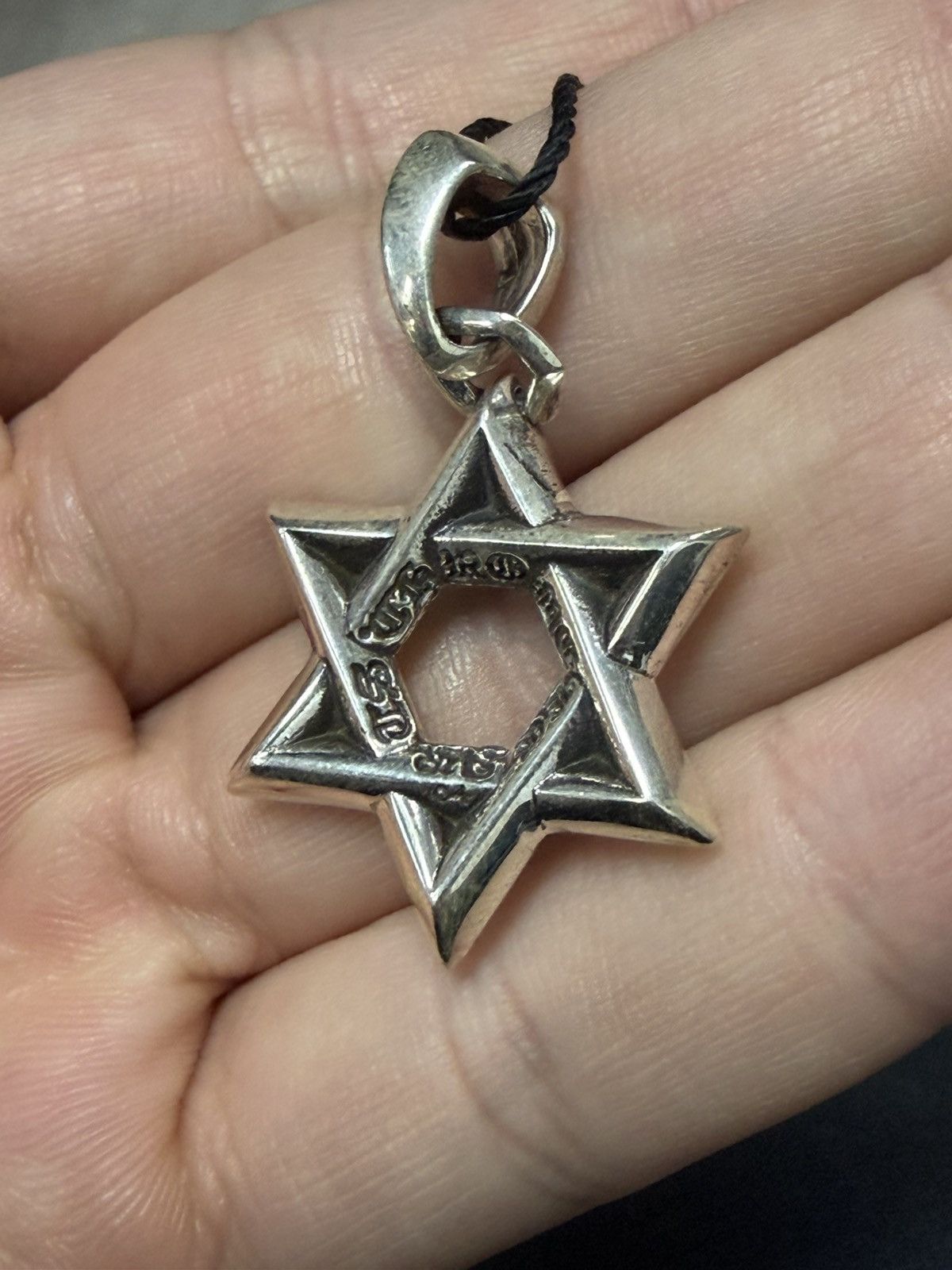 Chrome Hearts Chrome Hearts Star of David Pendant Silver Size ONE SIZE - 3 Thumbnail
